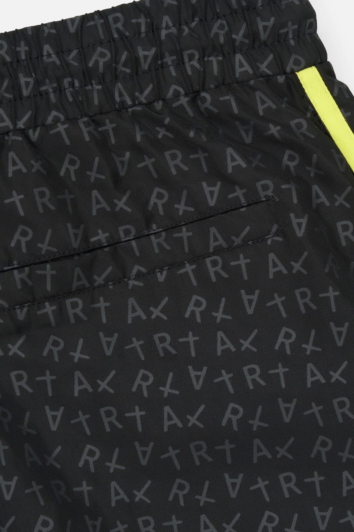 HARVEY TRACK PANT | BLACK ALL OVER LOGO - Image 5