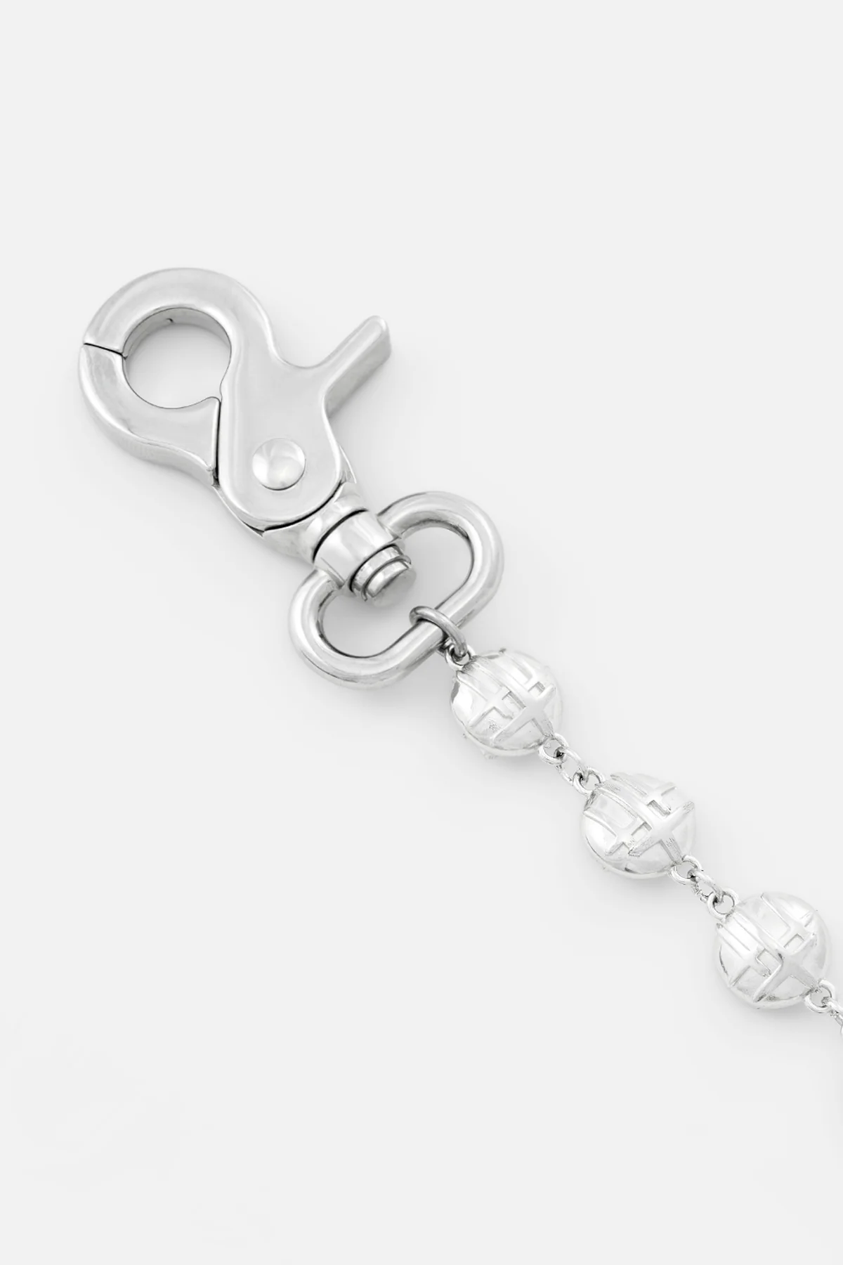 IVOR WALLET CHAIN | SILVER TRIPLE CROSS - Image 3