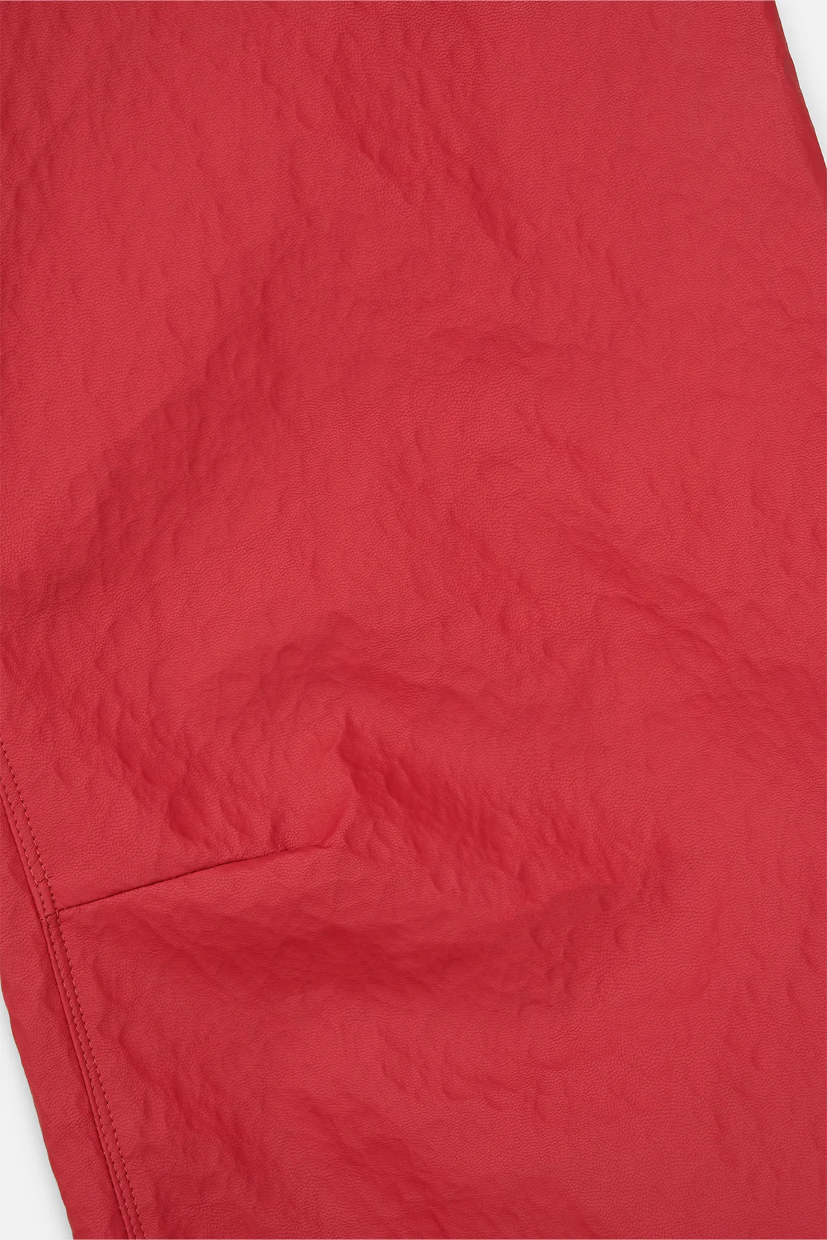 JAMIE FAUX LEATHER WIDE LEG PANT | CRIMSON RED - Image 5