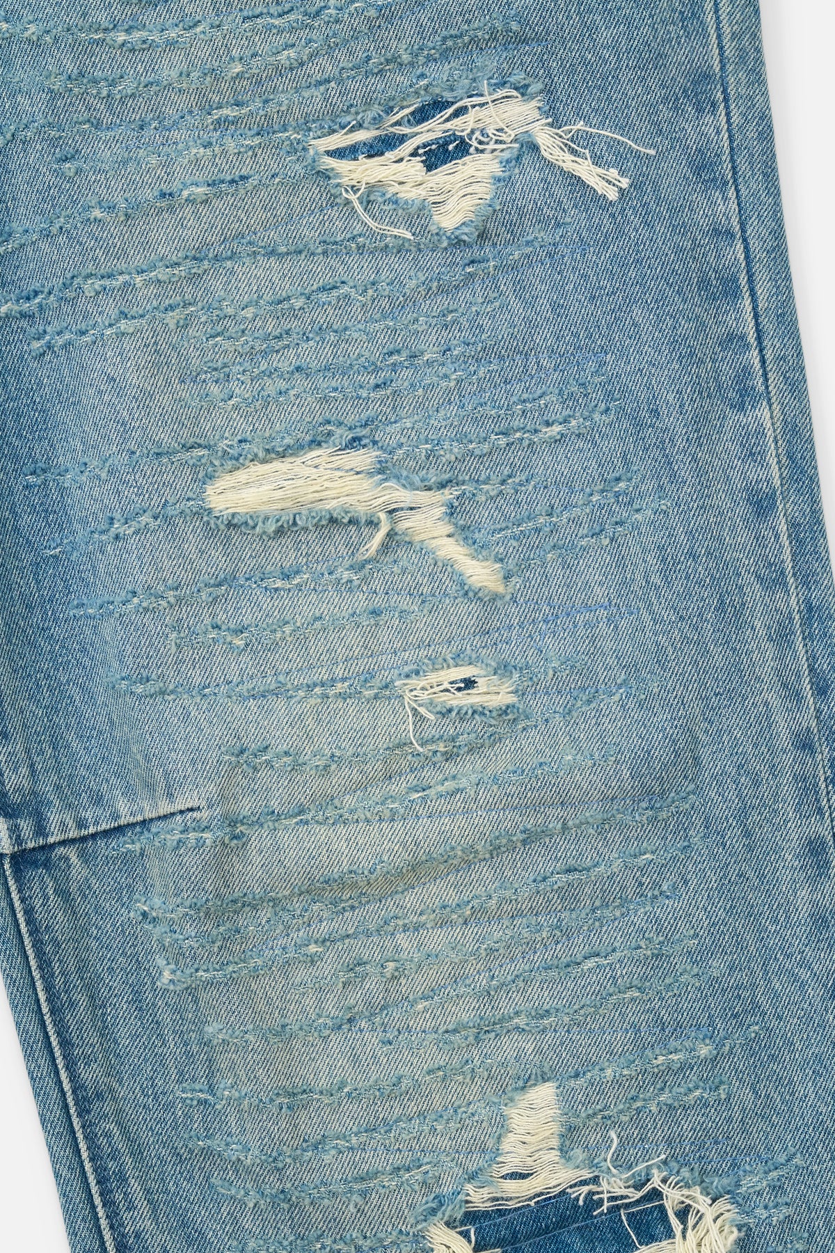 JONAS STRAIGHT LEG JEAN | RIPPED FRAYED HORIZON - Image 3