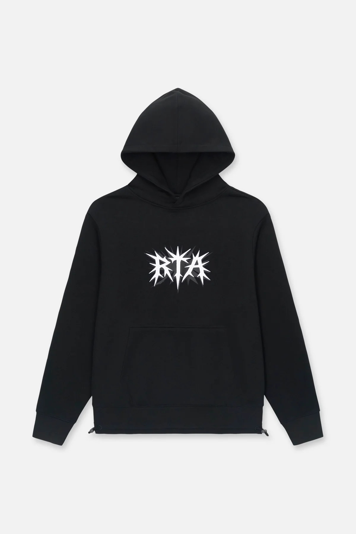 JORDAN OVERSIZED HOODIE | BLACK SPIKE RTA