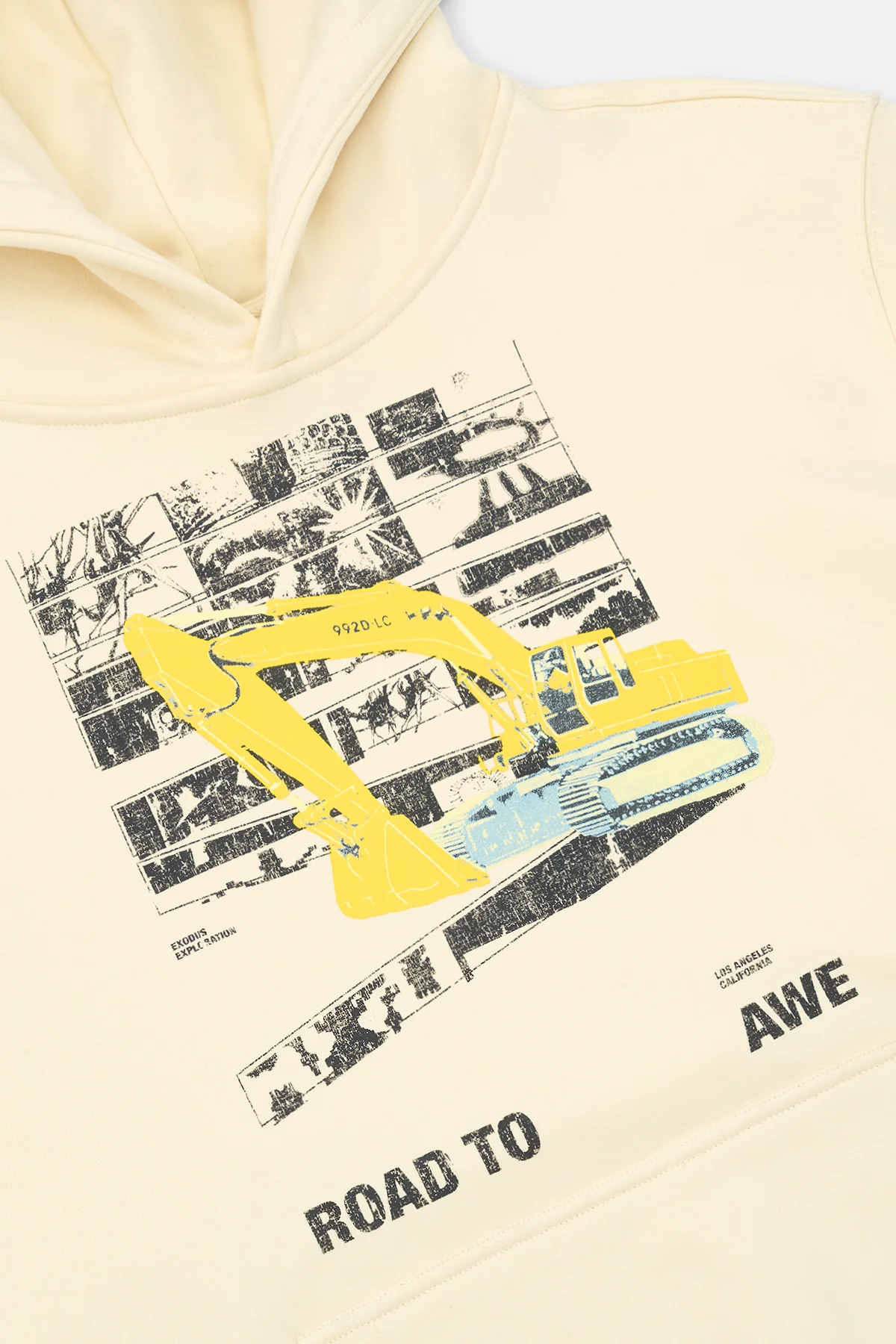 JORDAN OVERSIZED HOODIE | RAW SAND DIGGER - Image 3