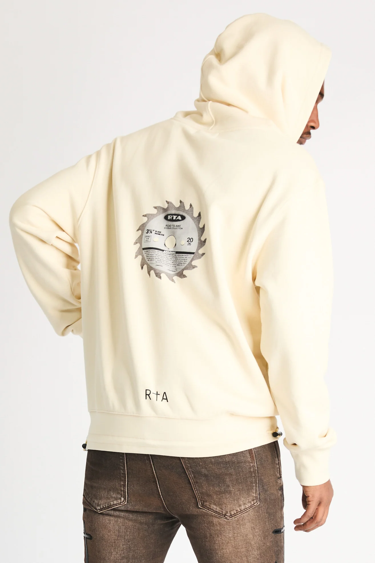 JORDAN OVERSIZED HOODIE | RAW SAND DIGGER - Image 6