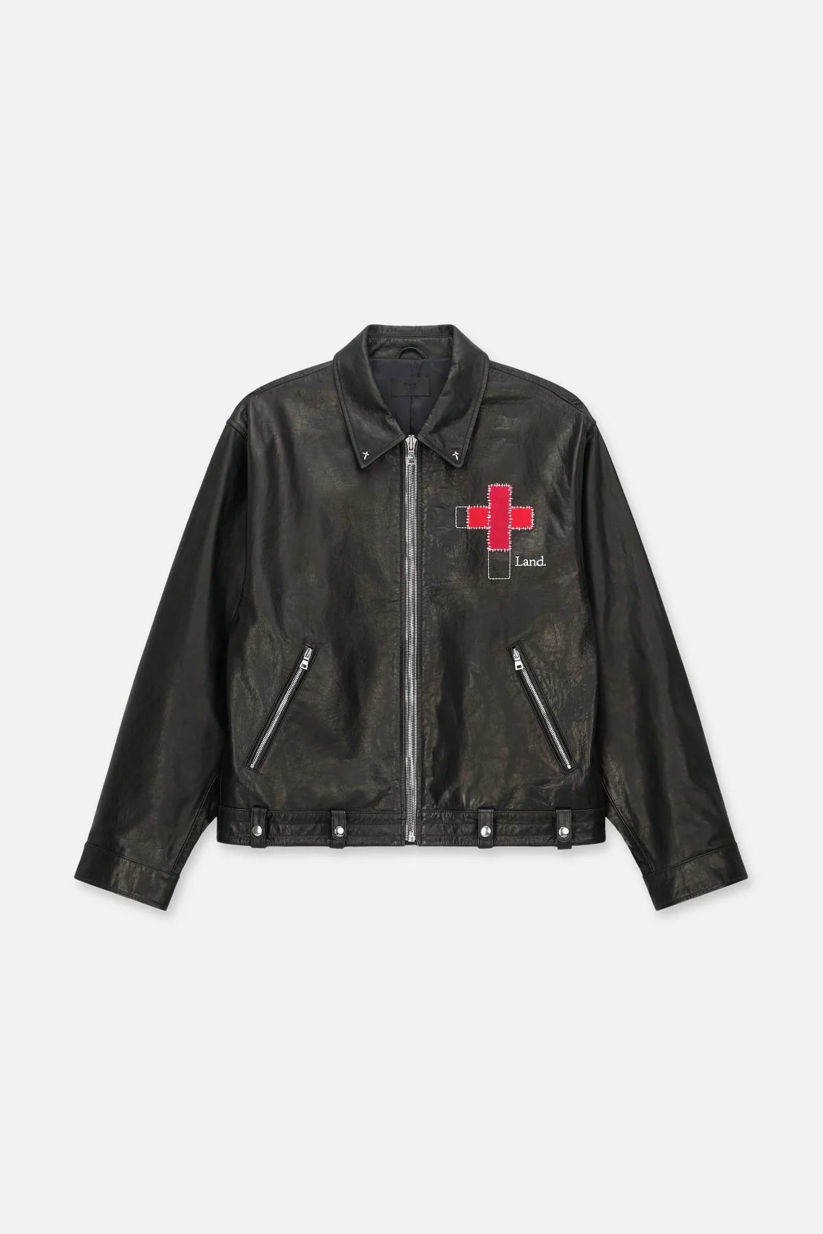 KAIRO LEATHER WORKWEAR JACKET | BLACK LAND