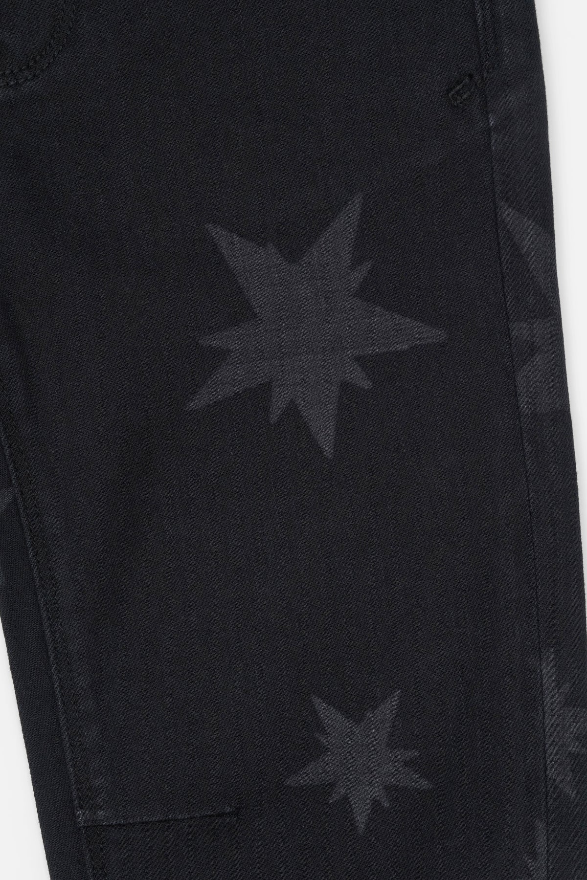 KIDS BENSON SKINNY JEAN | BLACK ALL OVER STAR - Image 3