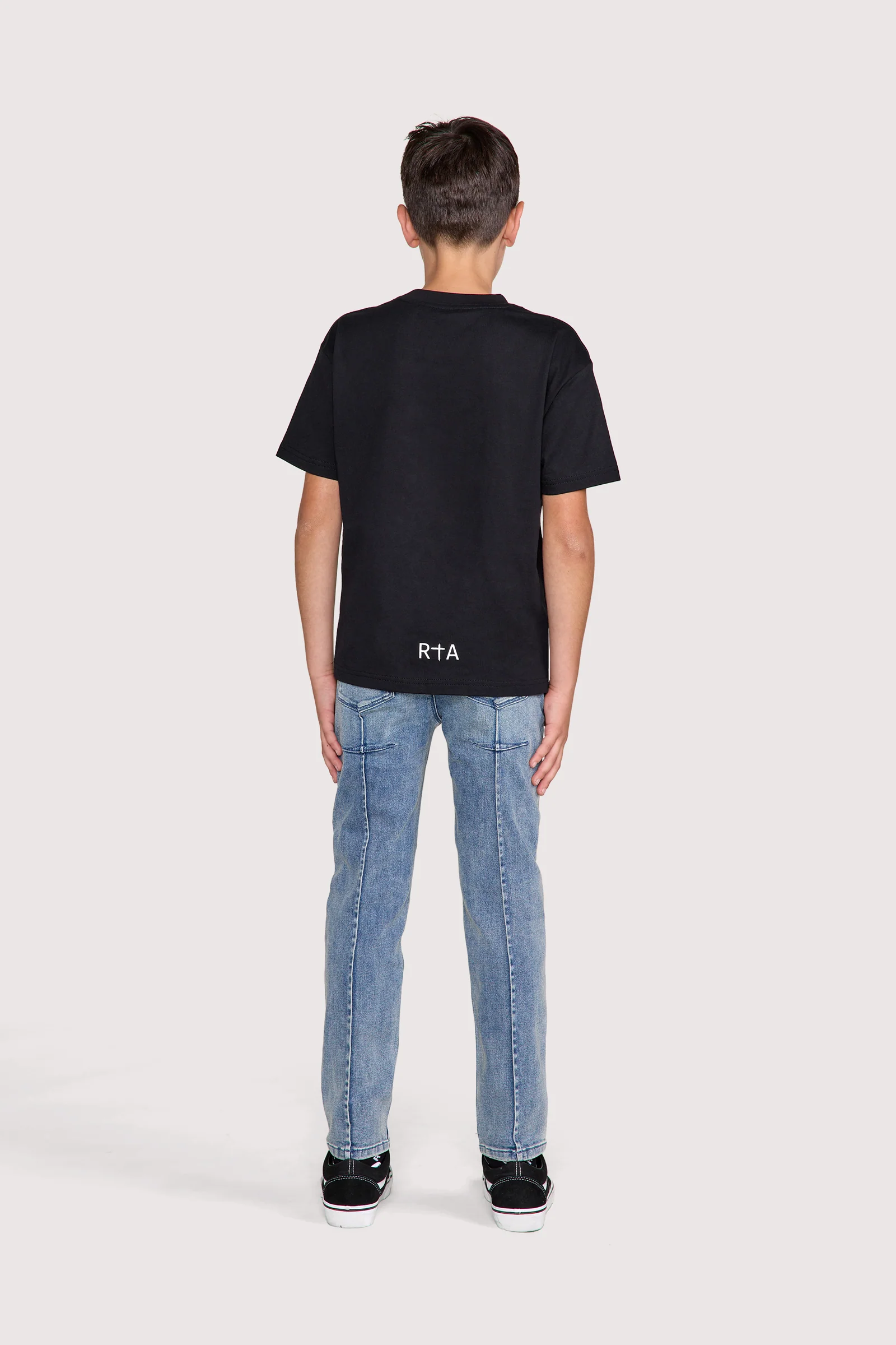KIDS CARLO BACK DART SKINNY JEAN | GLACIER BLUE - Image 6
