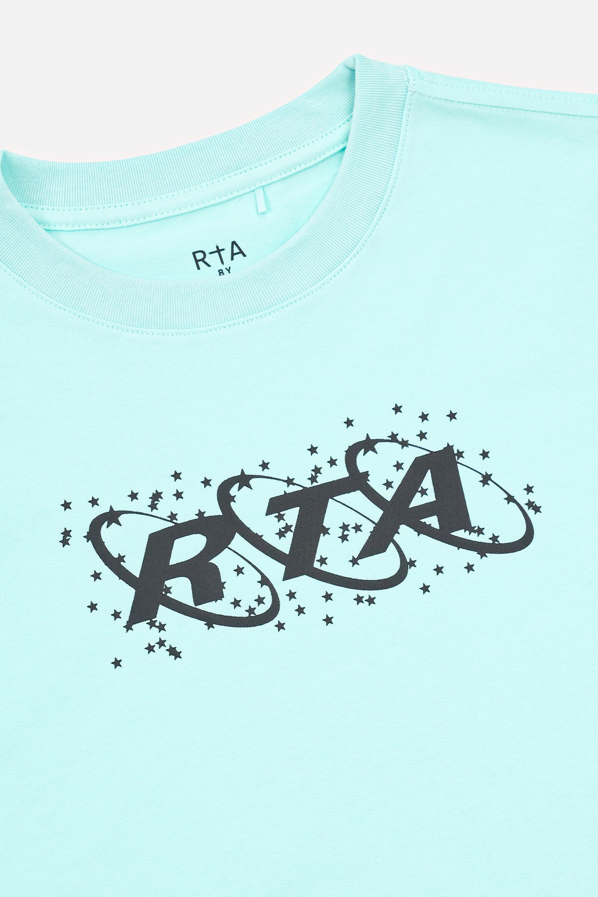 KIDS HOLLIS LONG SLEEVE TEE | TURQUOISE PLANETARY RTA - Image 3