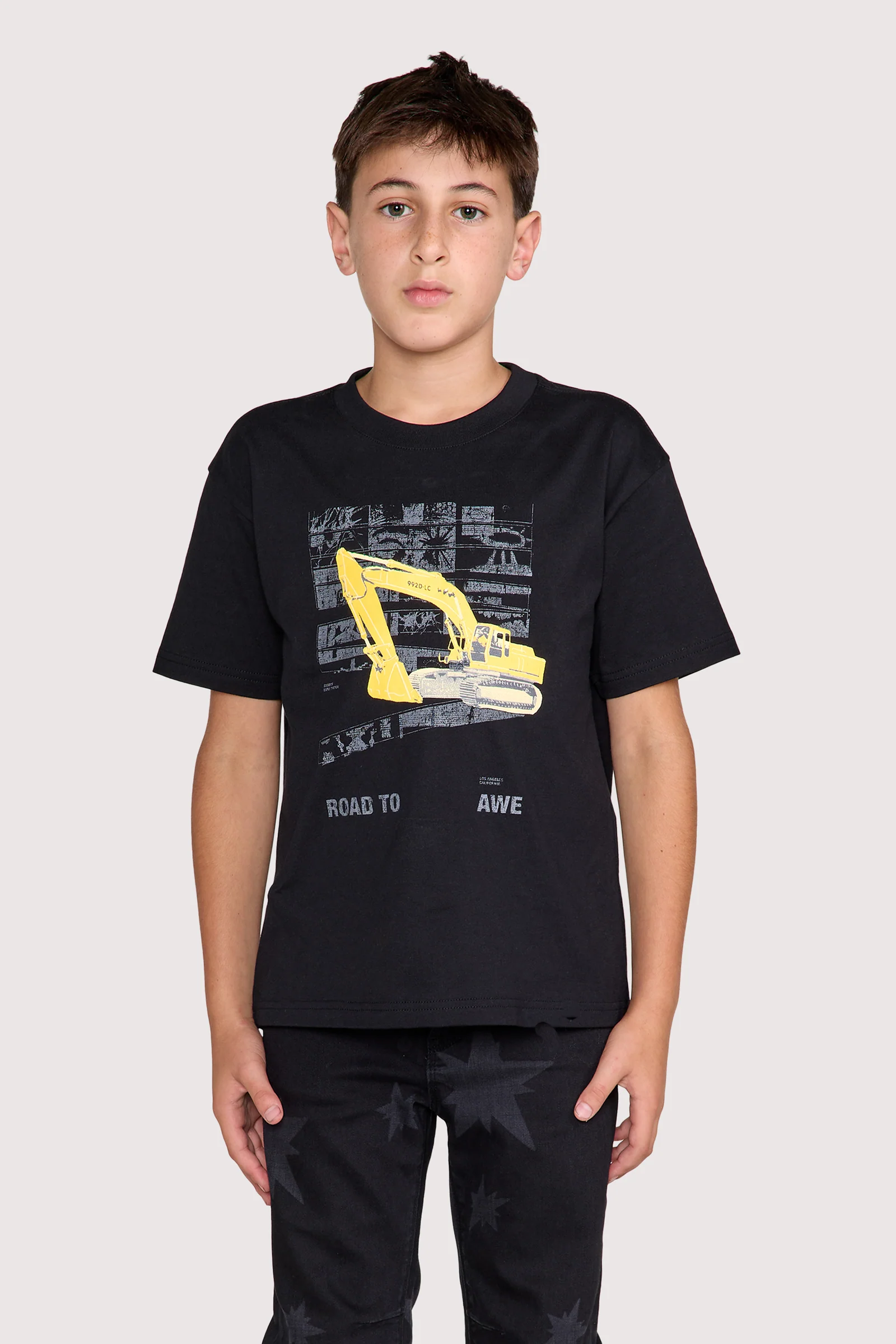 KIDS LAWSON SHORT SLEEVE TEE | BLACK DIGGERS - Image 4