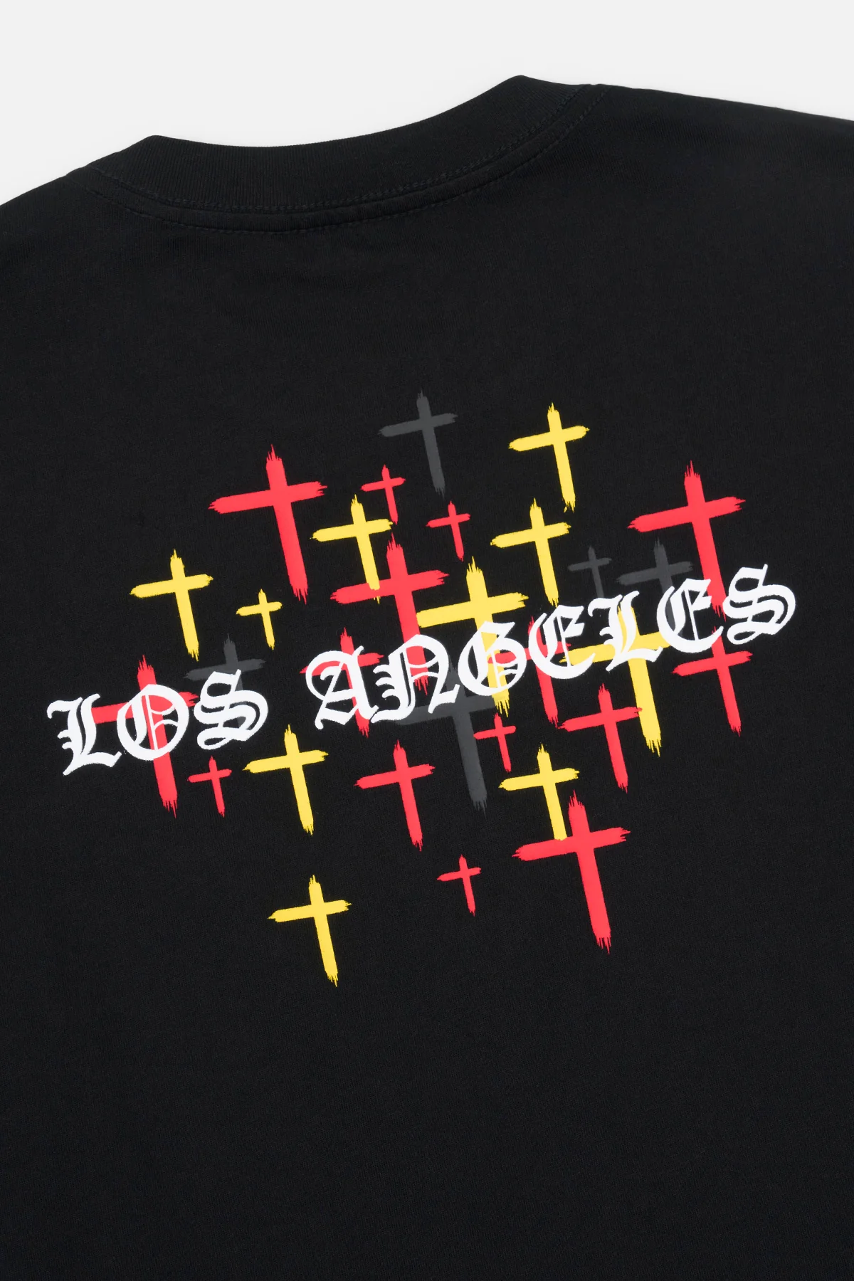KIDS LAWSON SHORT SLEEVE TEE | BLACK OLD ENGLISH LA - Image 4