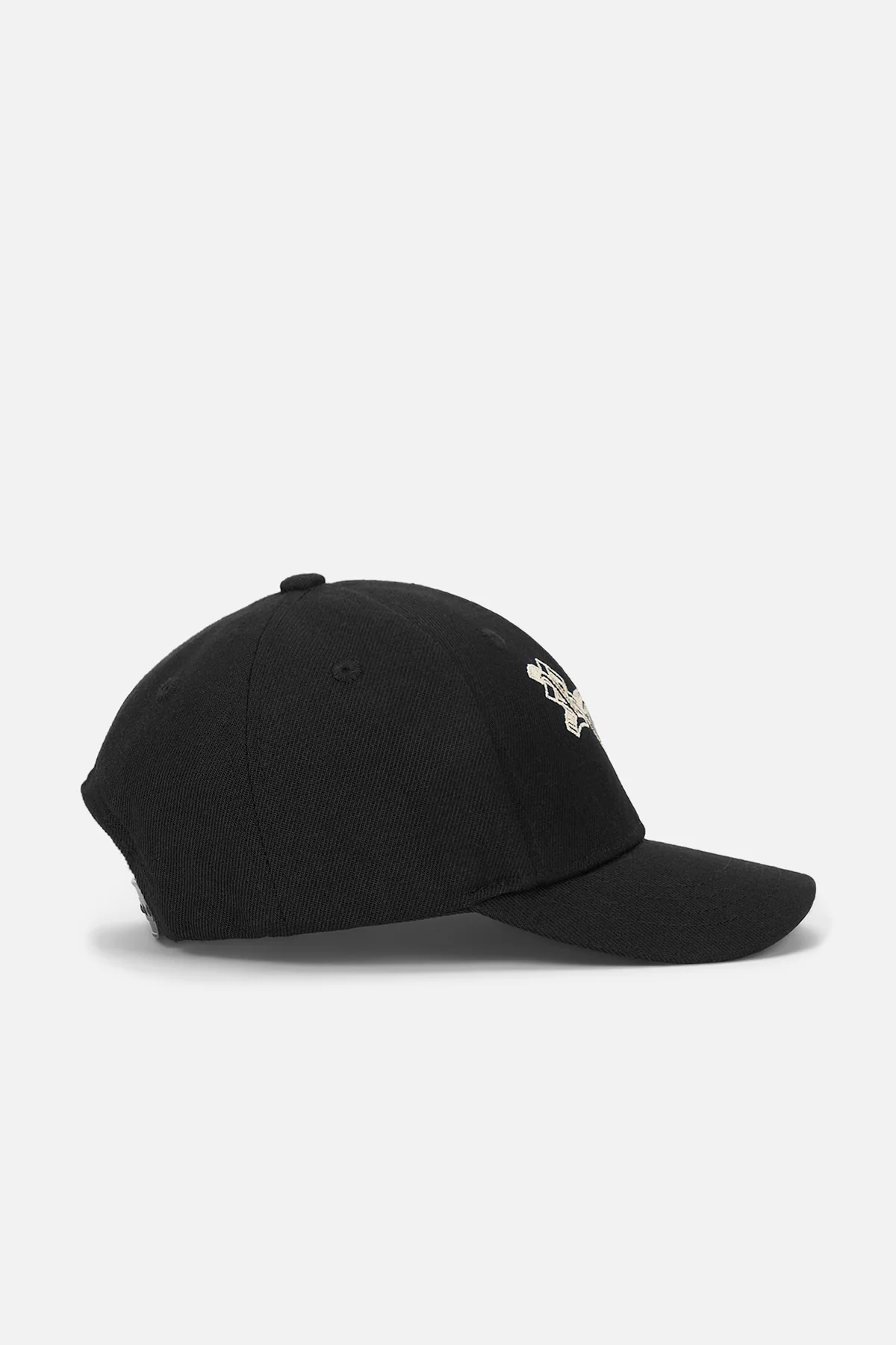 KIDS NILSON HAT | BLACK 3D OLD ENGLISH - Image 3