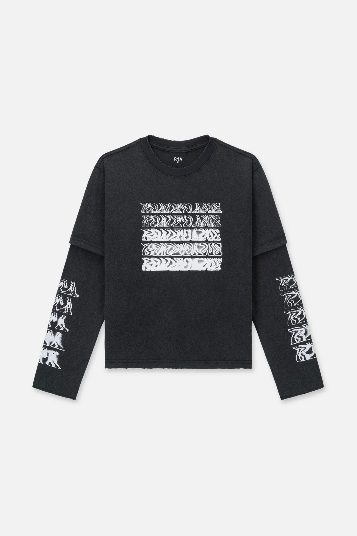 KIDS SEAN LAYERED TEE | BLACK SMOKEY RTA - Image 3