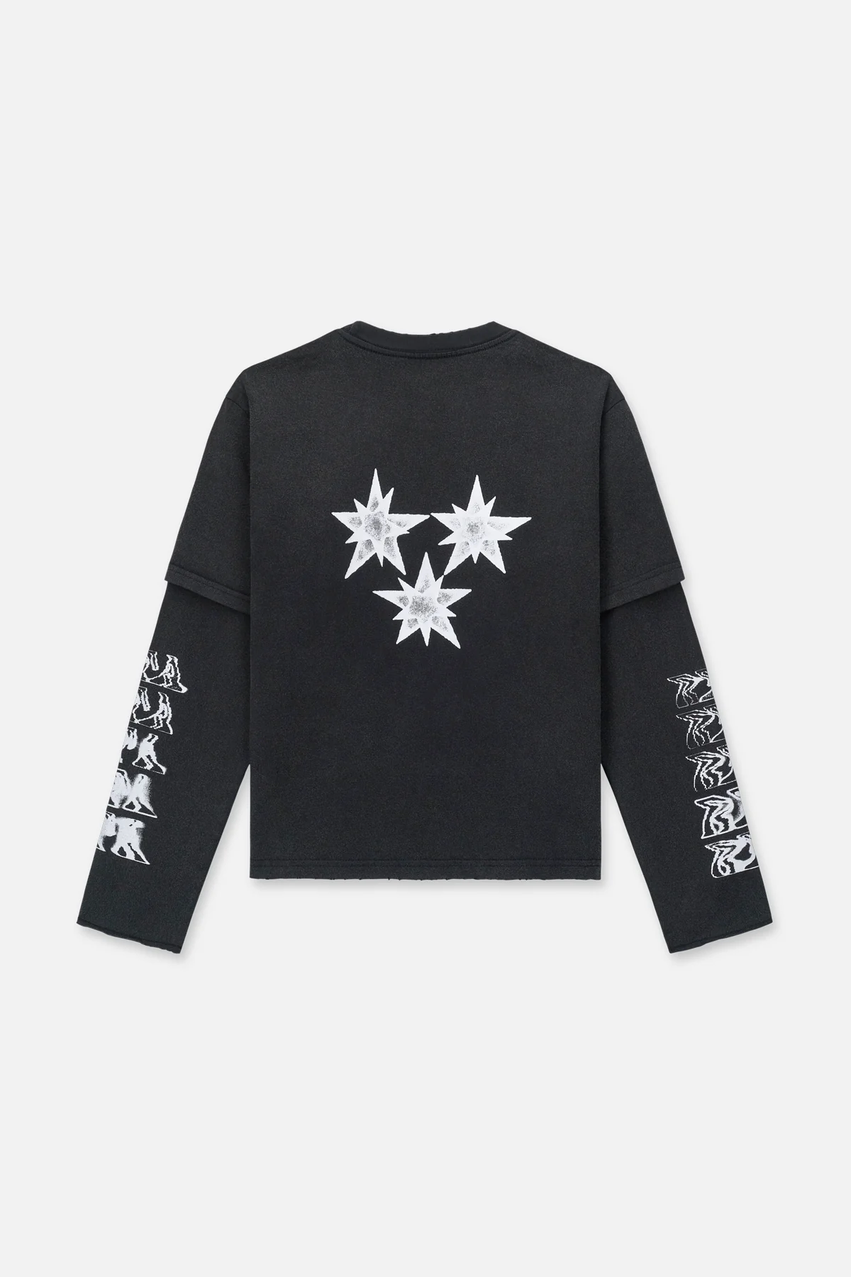 KIDS SEAN LAYERED TEE | BLACK SMOKEY RTA - Image 4