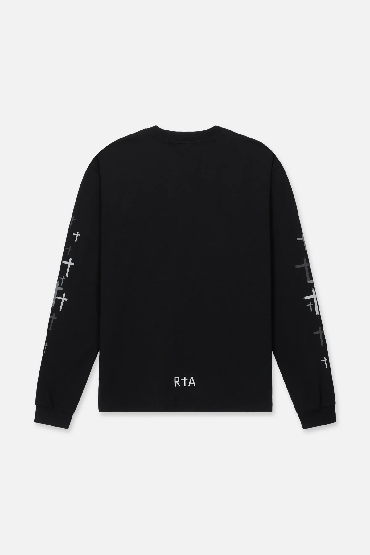 LAWRENCE LONG SLEEVE TEE | BLACK CROSSES - Image 2