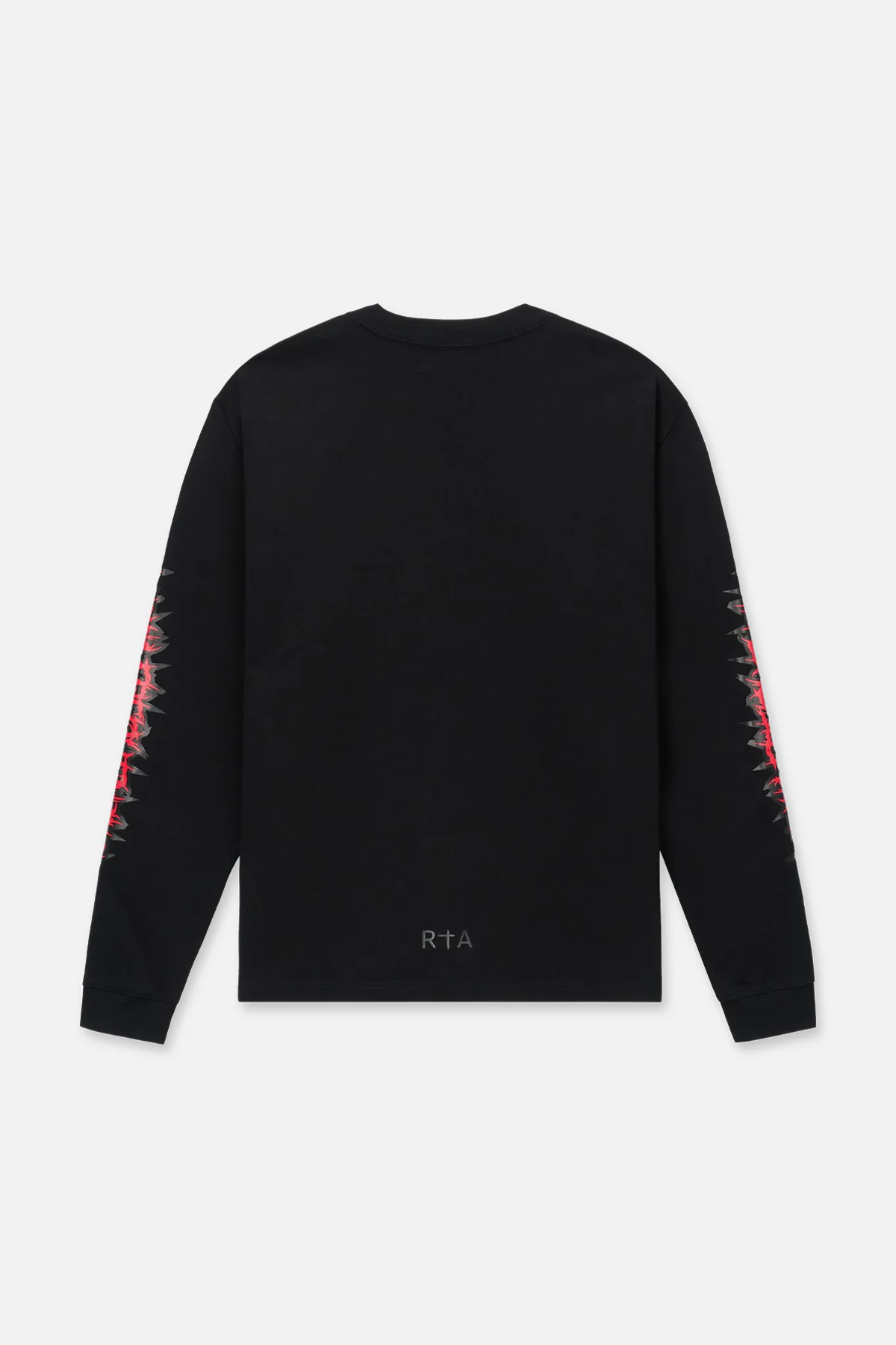 LAWRENCE LONG SLEEVE TEE | BLACK CYBER SIGILISM RTA - Image 3