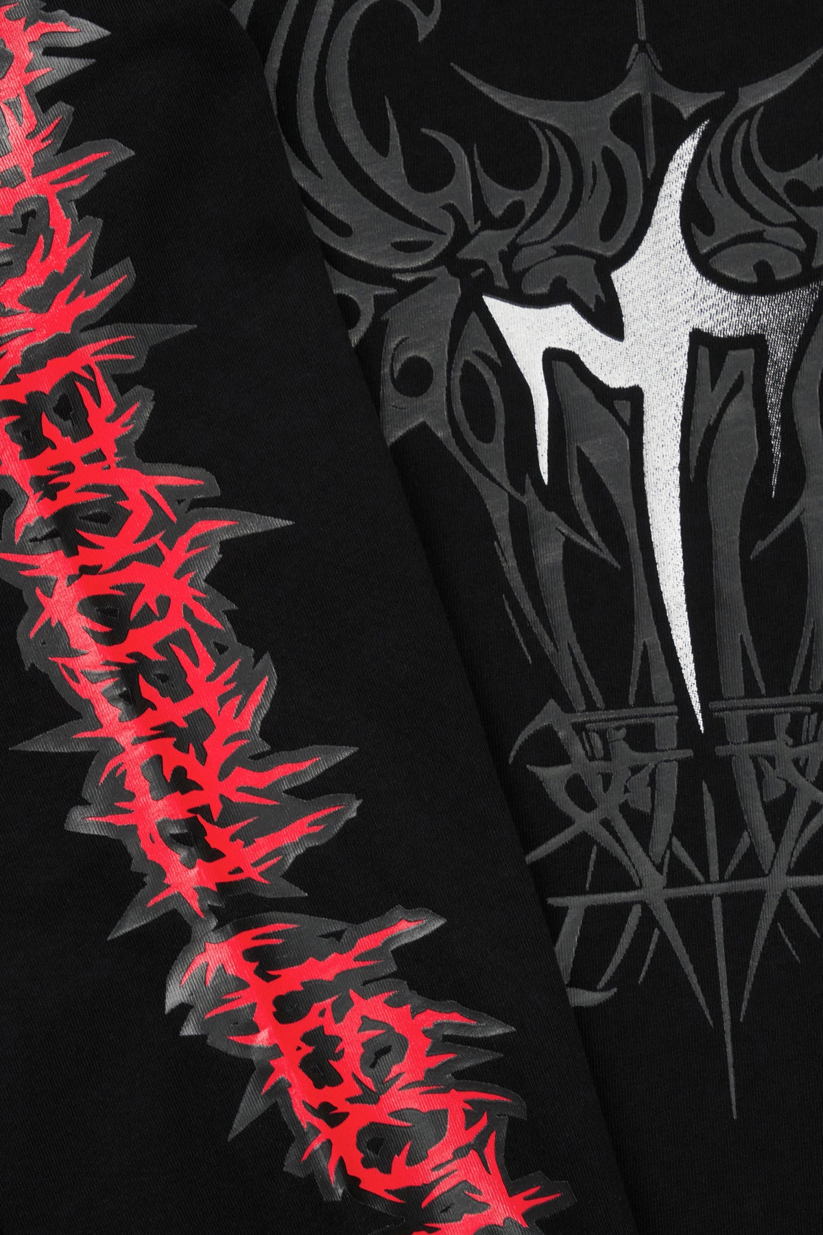 LAWRENCE LONG SLEEVE TEE | BLACK CYBER SIGILISM RTA - Image 5