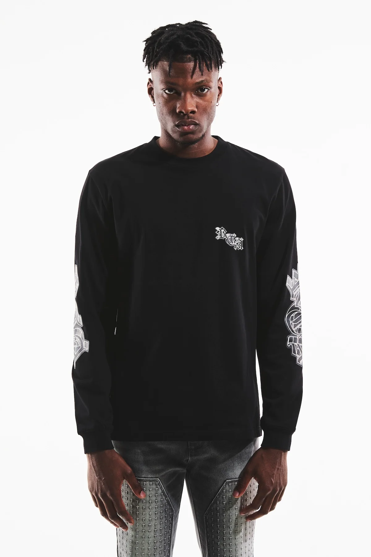 LAWRENCE LONG SLEEVE TEE | BLACK OG PARADISE - Image 7