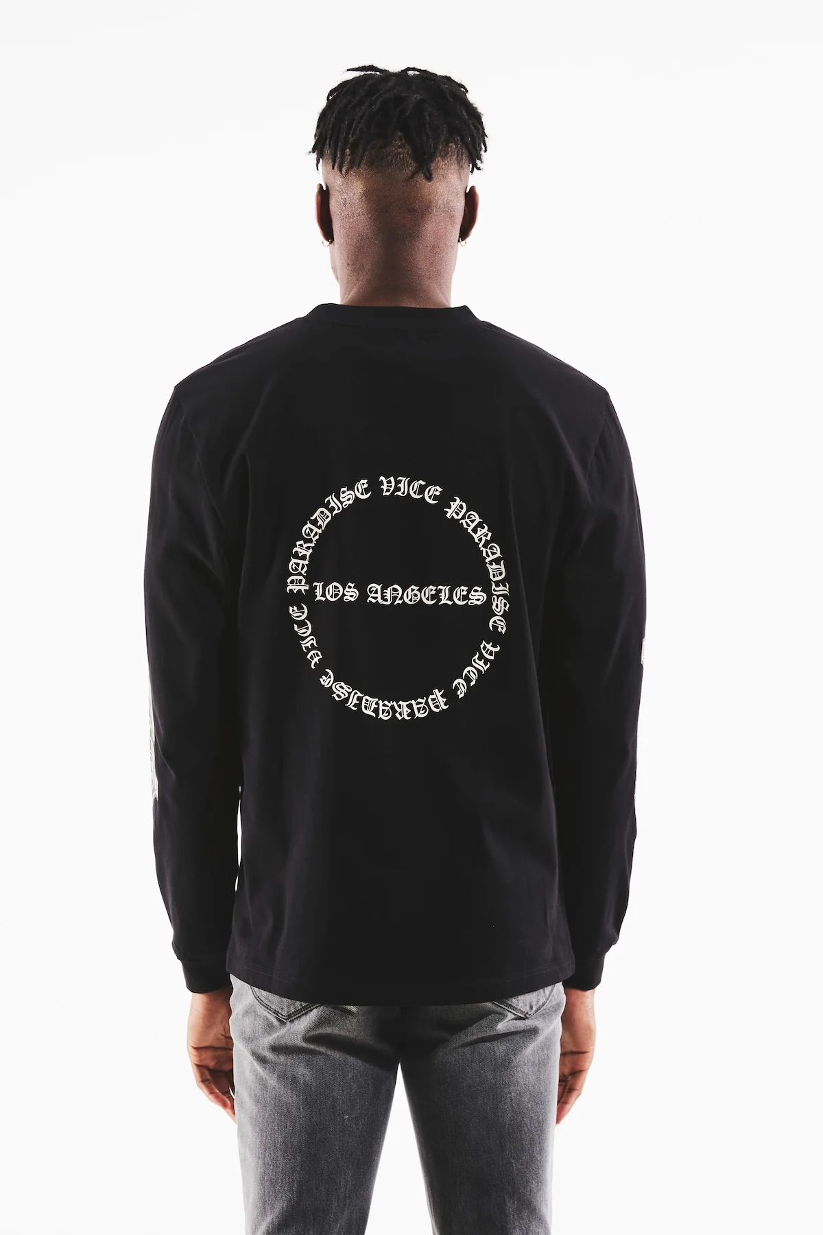 LAWRENCE LONG SLEEVE TEE | BLACK OG PARADISE - Image 8