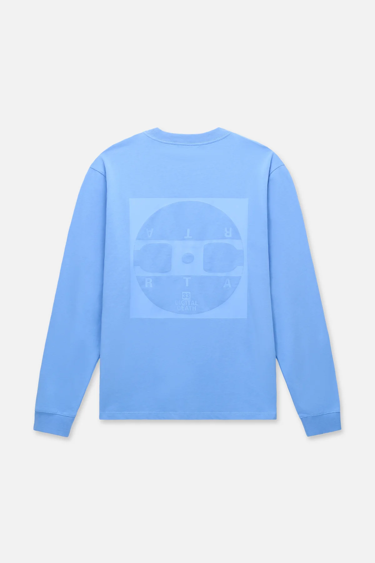 LAWRENCE LONG SLEEVE TEE | BLUE DIGITAL VINYL - Image 2