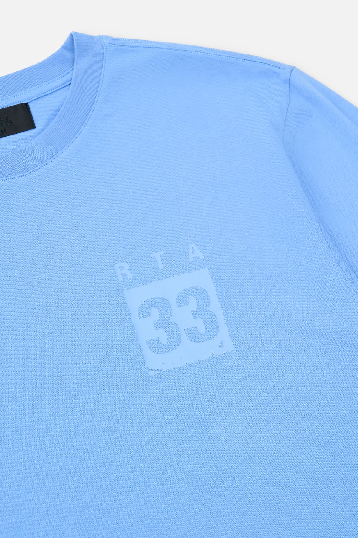 LAWRENCE LONG SLEEVE TEE | BLUE DIGITAL VINYL - Image 3