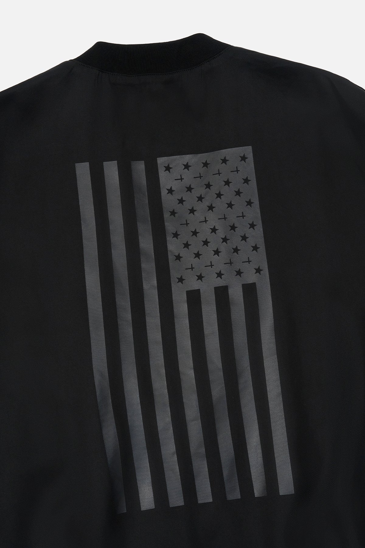 LEONARD BOMBER JACKET | BLACK AMERICAN FLAG - Image 6