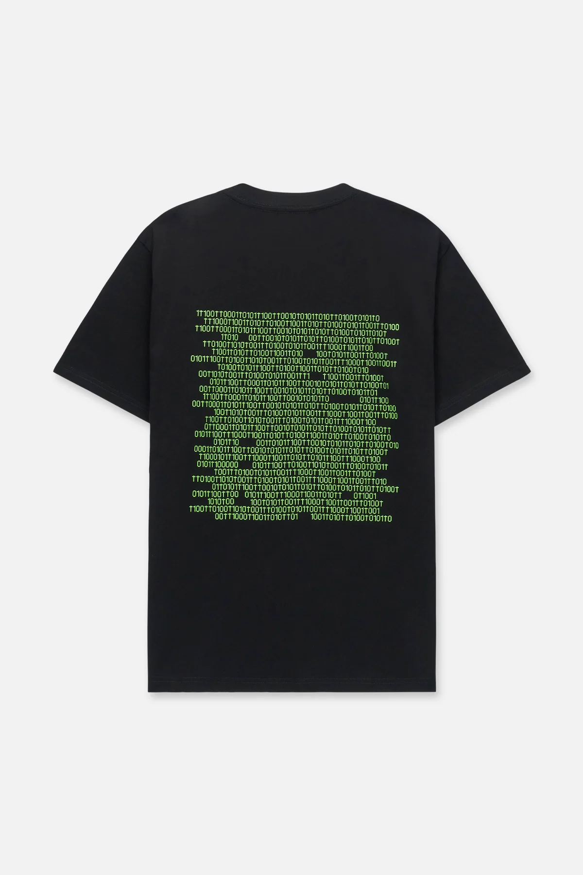 LIAM SHORT SLEEVE TEE | BLACK BINARY LOGO - Image 2