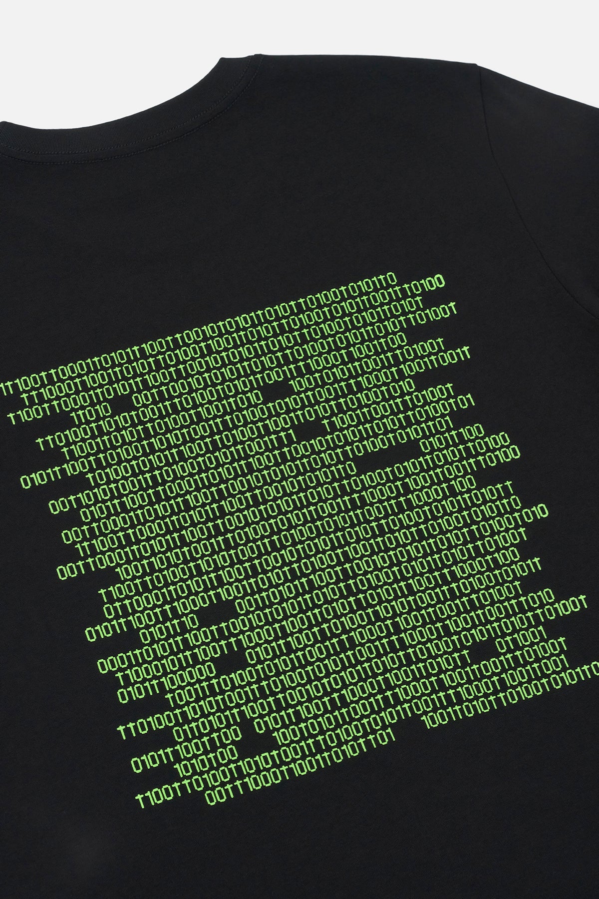 LIAM SHORT SLEEVE TEE | BLACK BINARY LOGO - Image 4