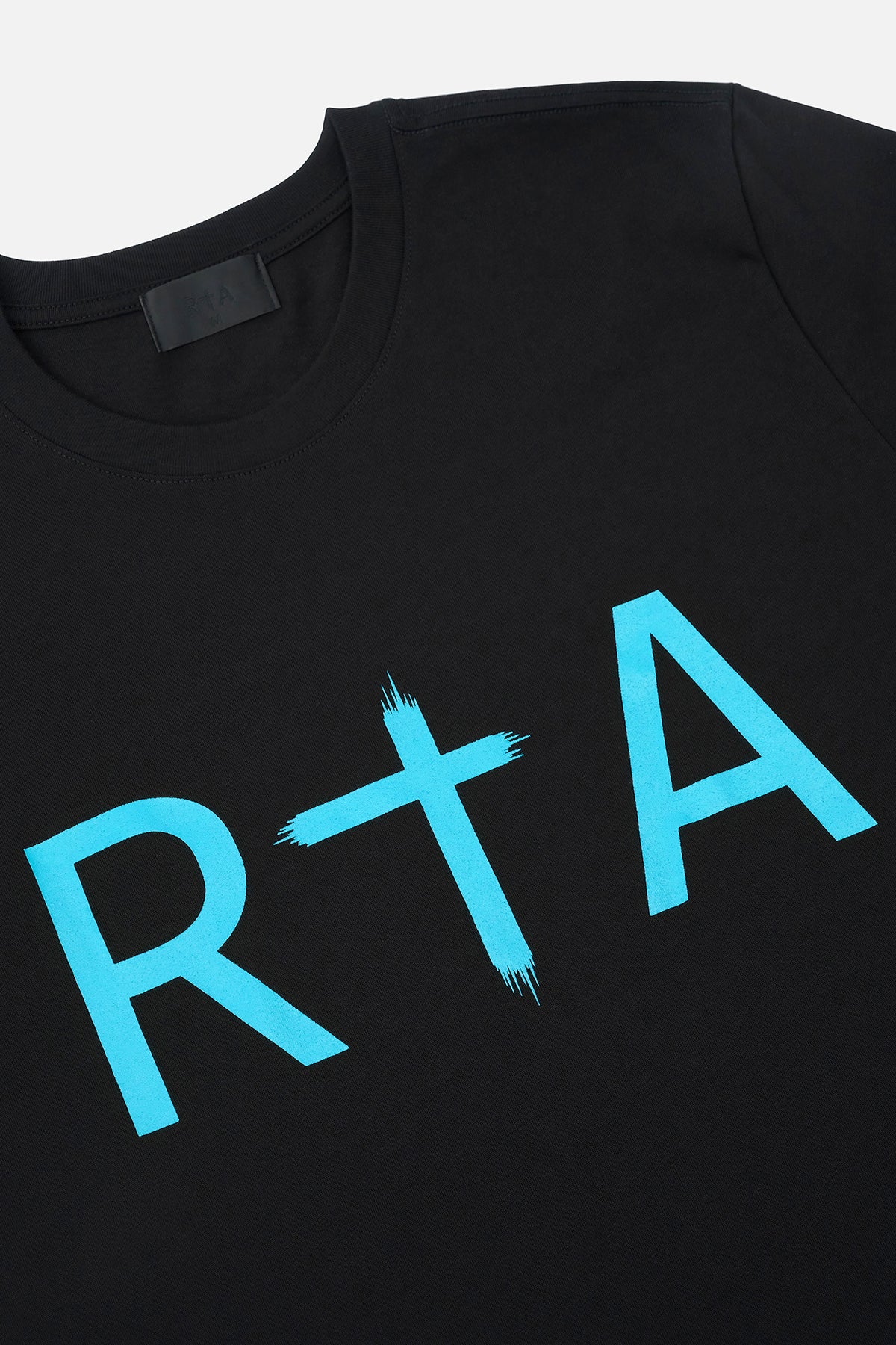 LIAM SHORT SLEEVE TEE | BLACK BLUE RTA - Image 3