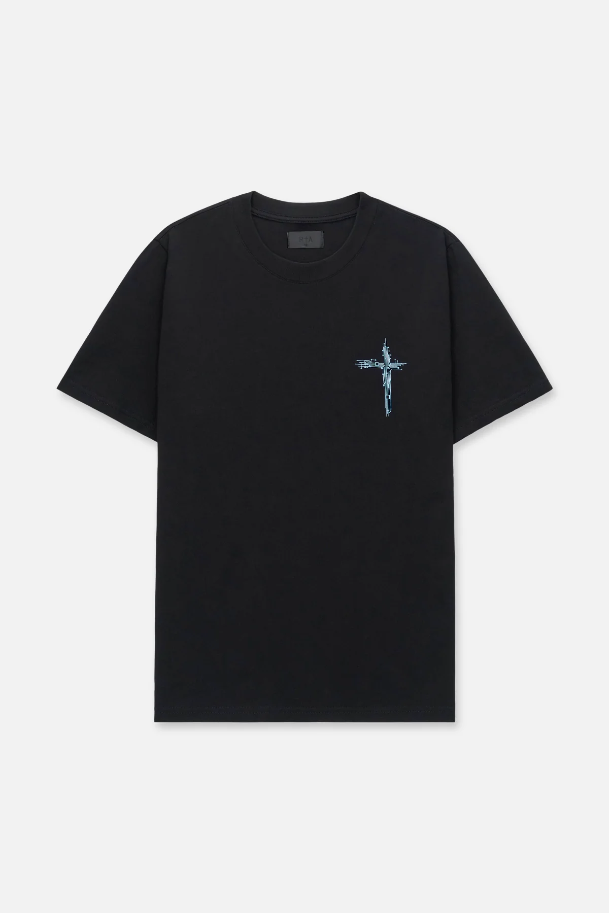 LIAM SHORT SLEEVE TEE | BLACK CIRCUIT CROSS - Image 2