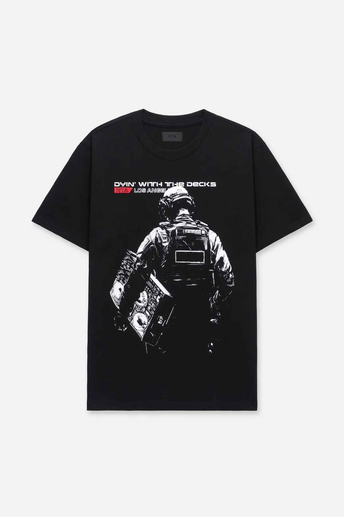 LIAM SHORT SLEEVE TEE | BLACK DECK