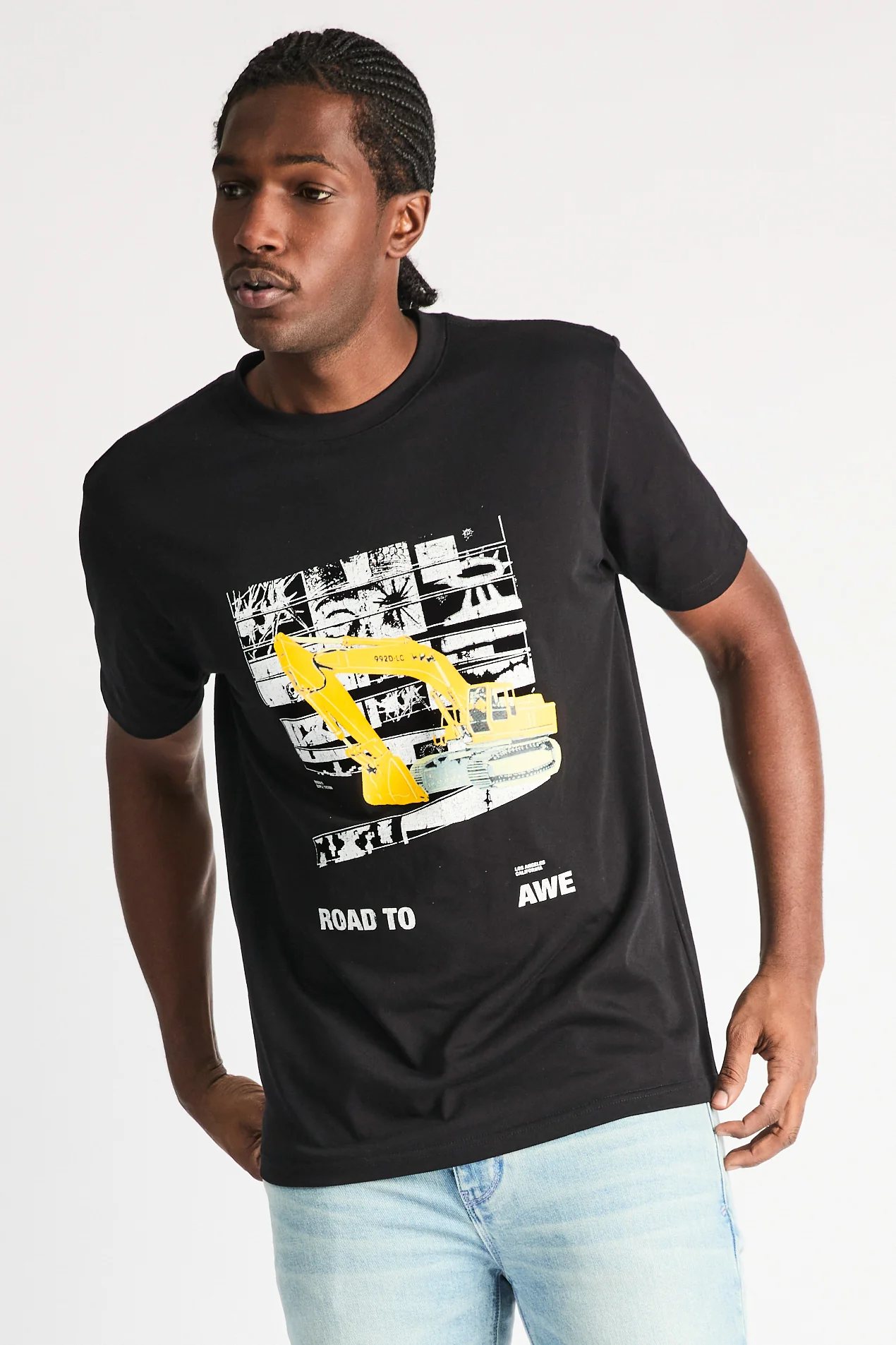 LIAM SHORT SLEEVE TEE | BLACK DIGGER - Image 5