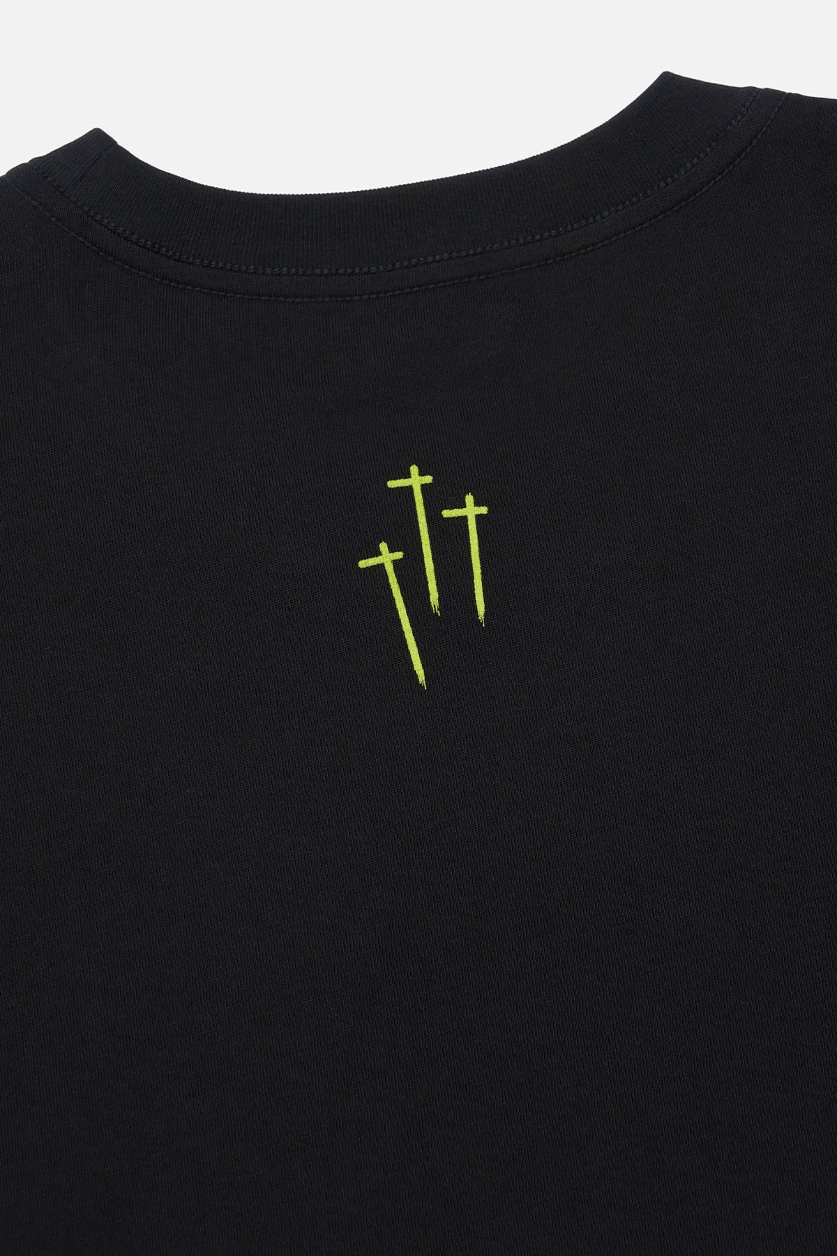 LIAM SHORT SLEEVE TEE | BLACK GREEN RTA - Image 4