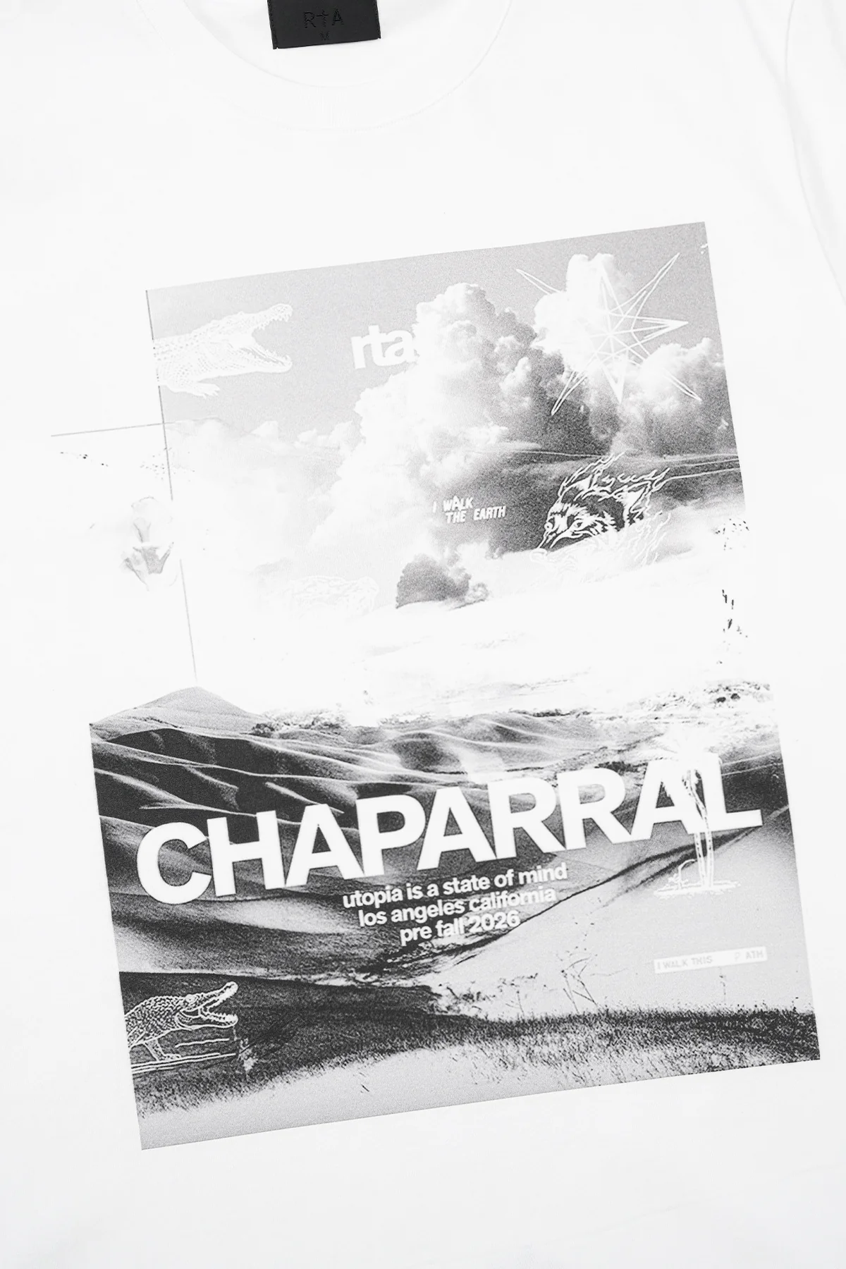 LIAM SHORT SLEEVE TEE | WHITE CHAPARRAL - Image 3