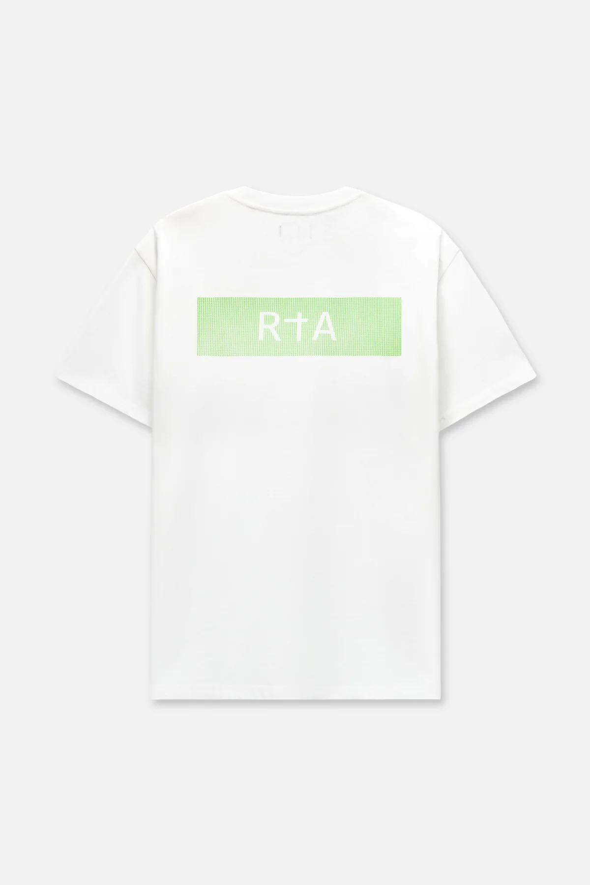 LIAM SHORT SLEEVE TEE | WHITE GLITCH RTA - Image 2