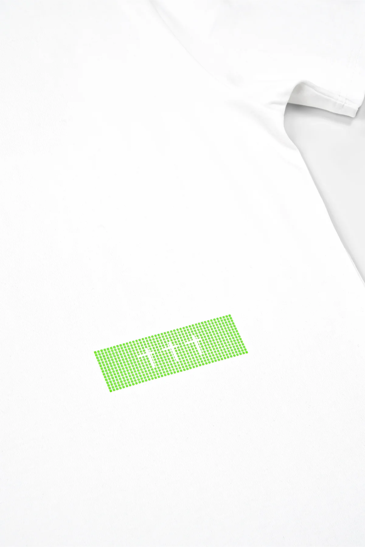 LIAM SHORT SLEEVE TEE | WHITE GLITCH RTA - Image 3