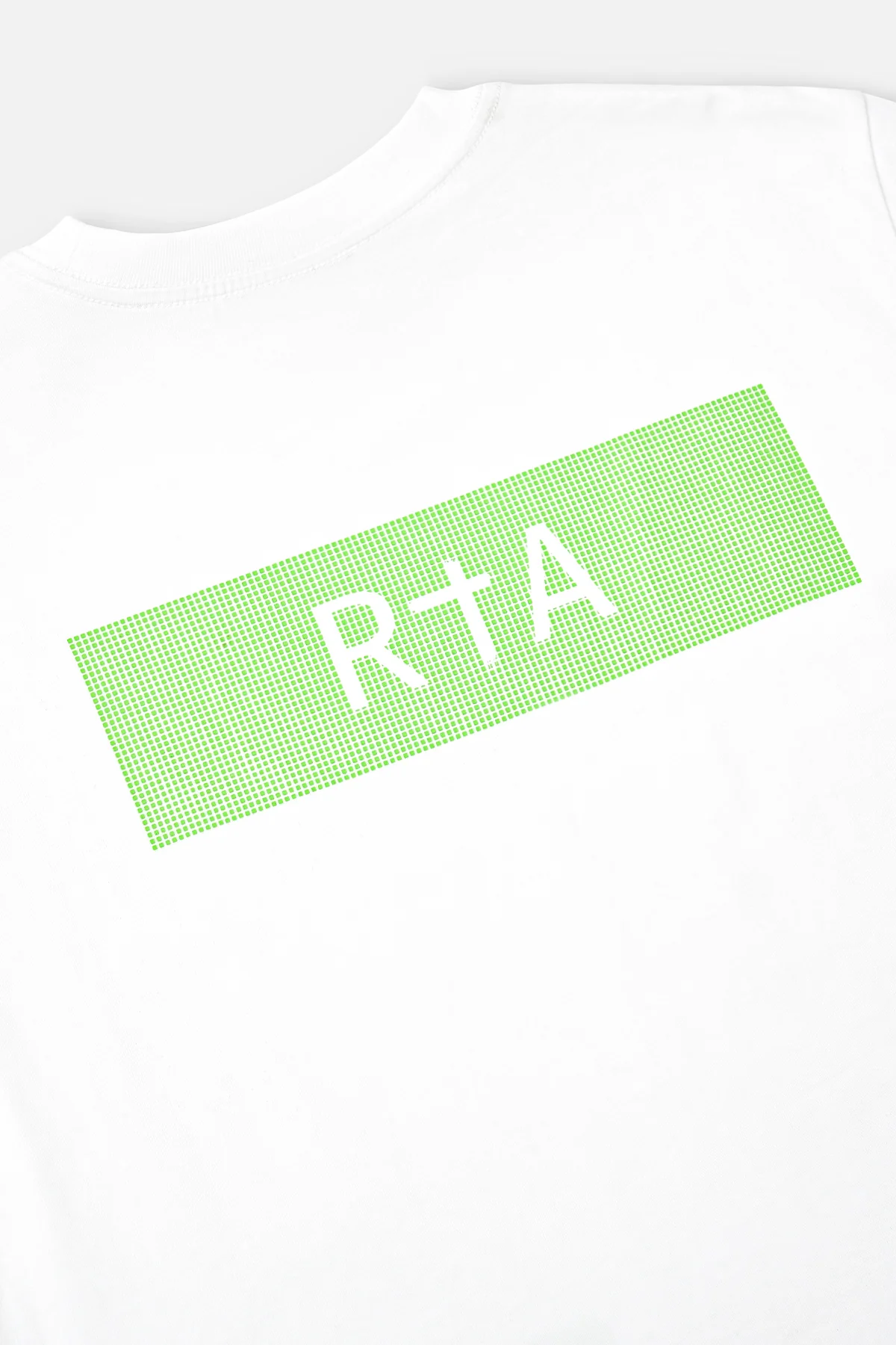 LIAM SHORT SLEEVE TEE | WHITE GLITCH RTA - Image 4