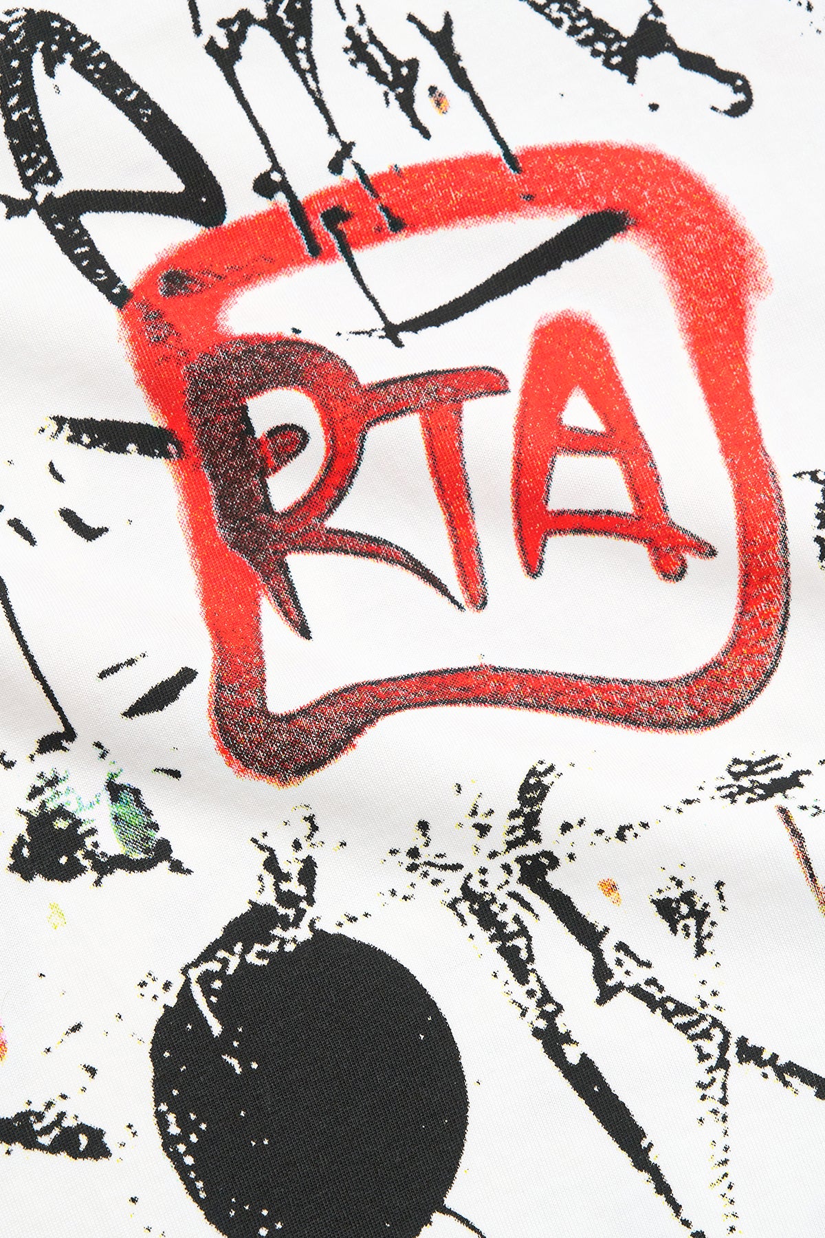 LIAM SHORT SLEEVE TEE | WHITE GRAFFITI - Image 4