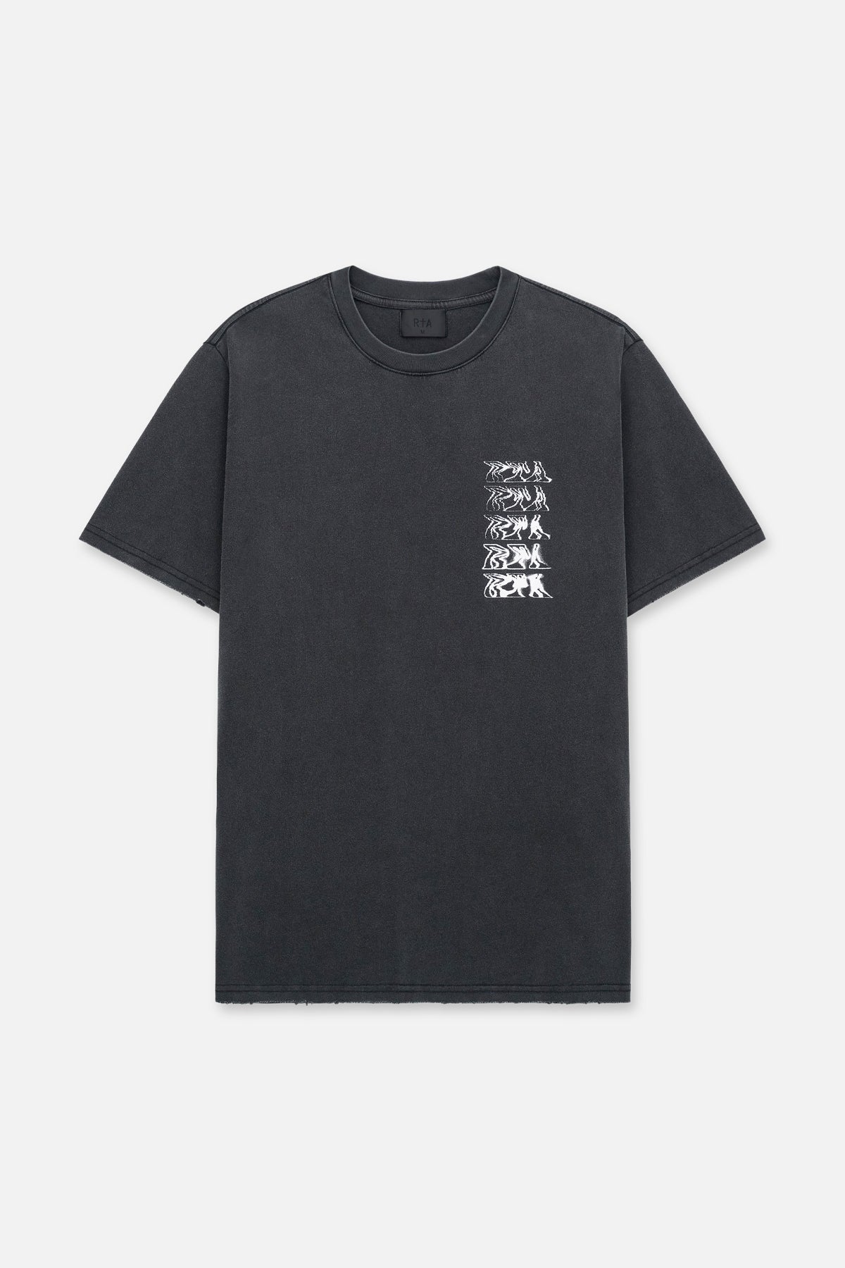LIAM SHORT SLEEVE TEE | BLACK SMOKY RTA