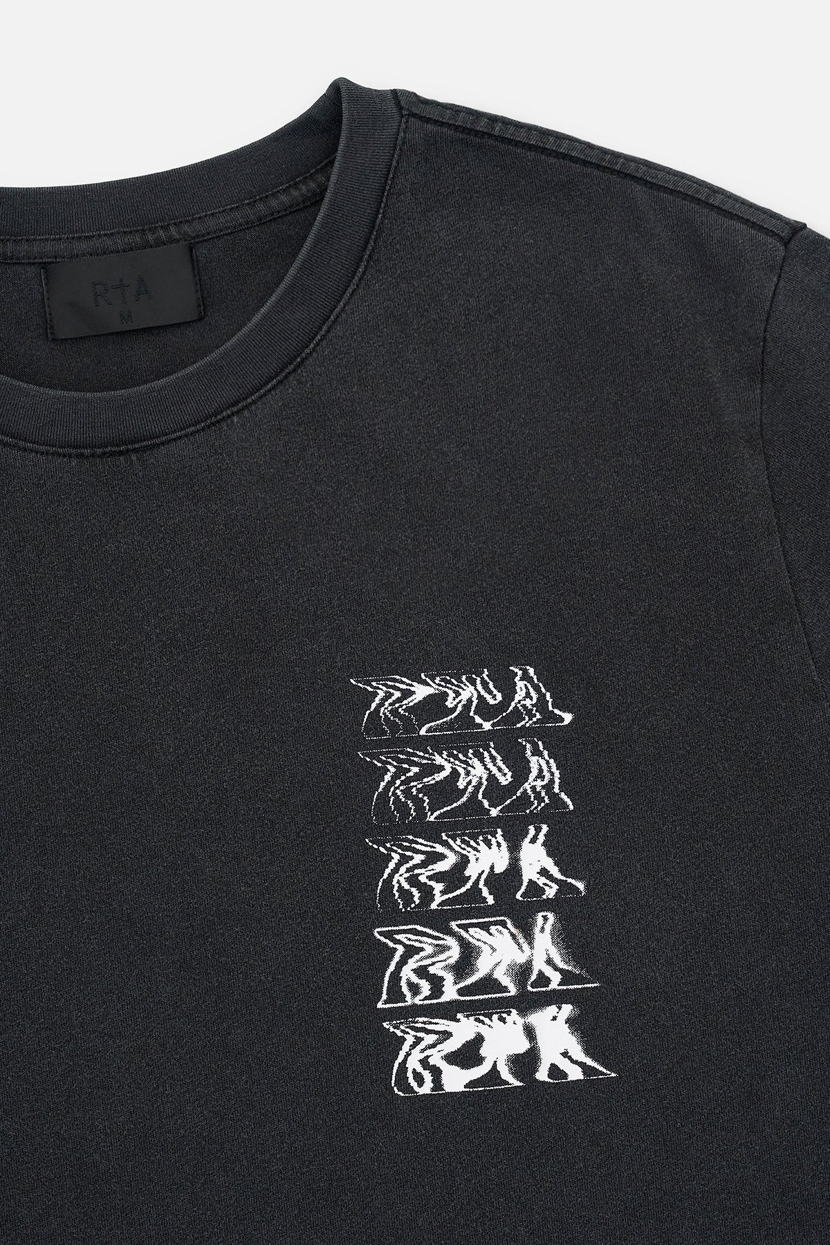 LIAM SHORT SLEEVE TEE | BLACK SMOKY RTA - Image 3