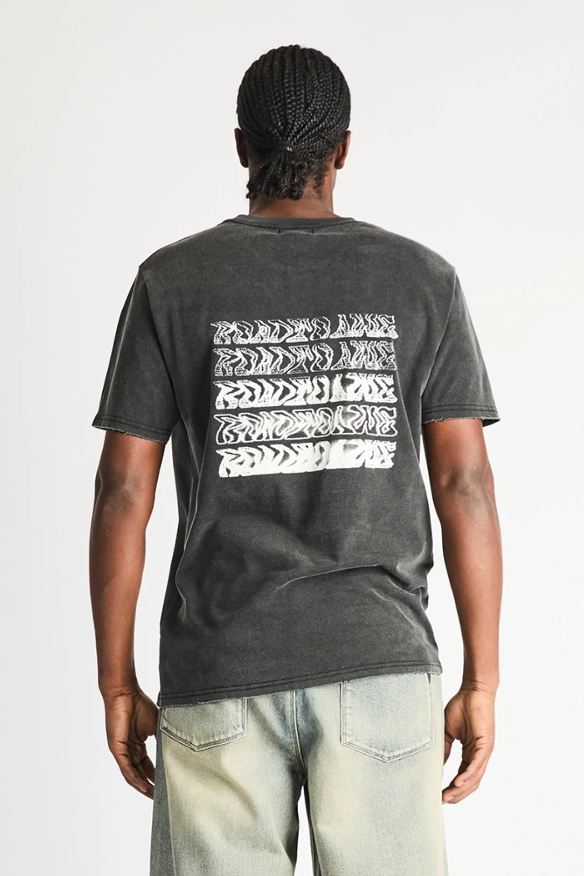 LIAM SHORT SLEEVE TEE | BLACK SMOKY RTA - Image 6