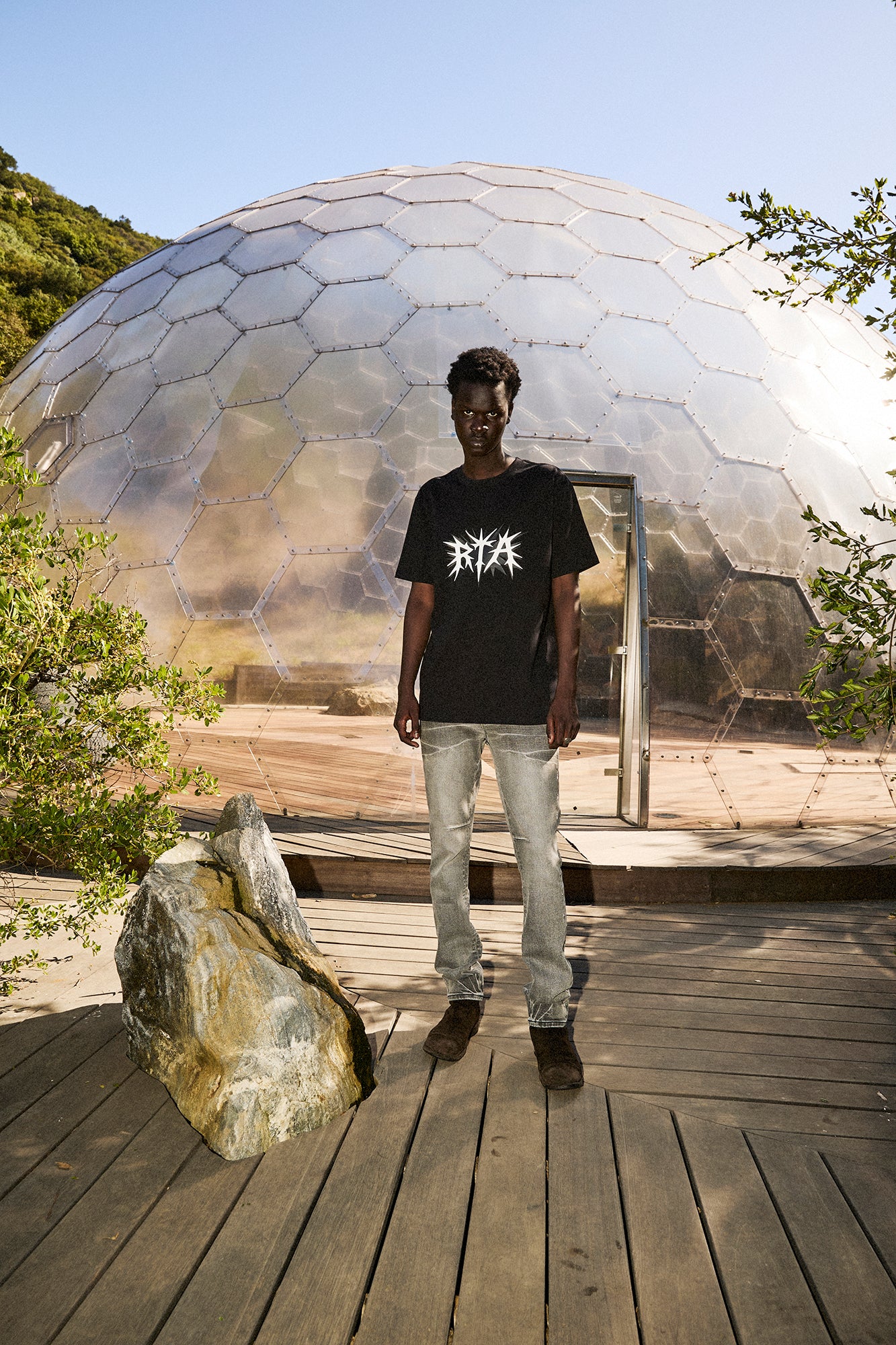 LIAM SHORT SLEEVE TEE | BLACK SPIKE RTA