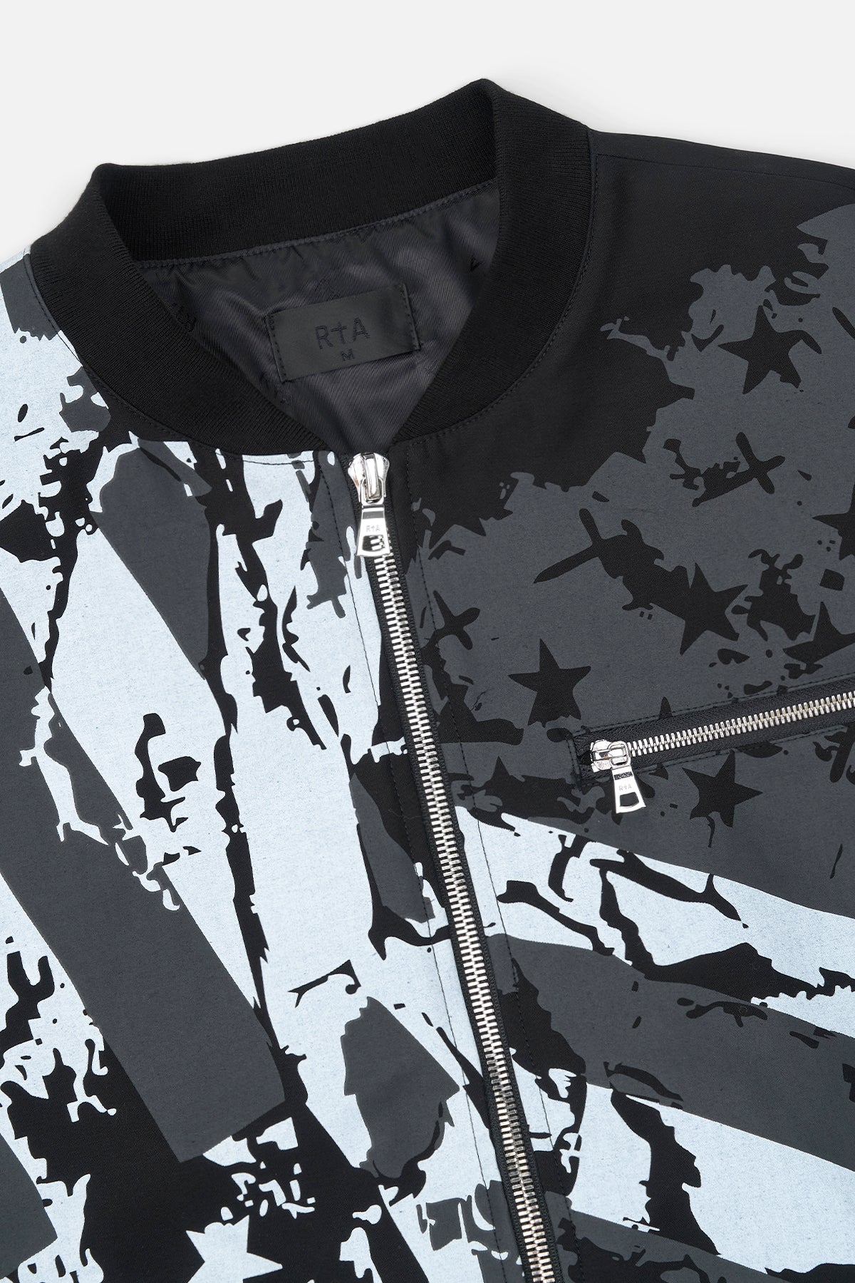 LIO BOMBER JACKET | BLACK RTA FLAG - Image 3