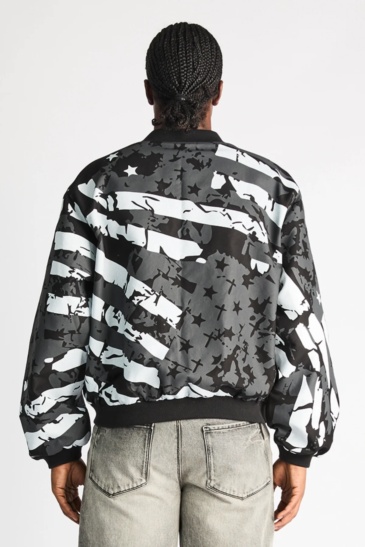 LIO BOMBER JACKET | BLACK RTA FLAG - Image 6