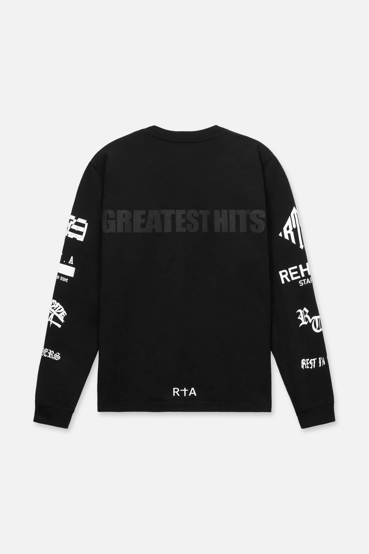 LONG SLEEVE TEE | BLACK GREATEST HITS - Image 3