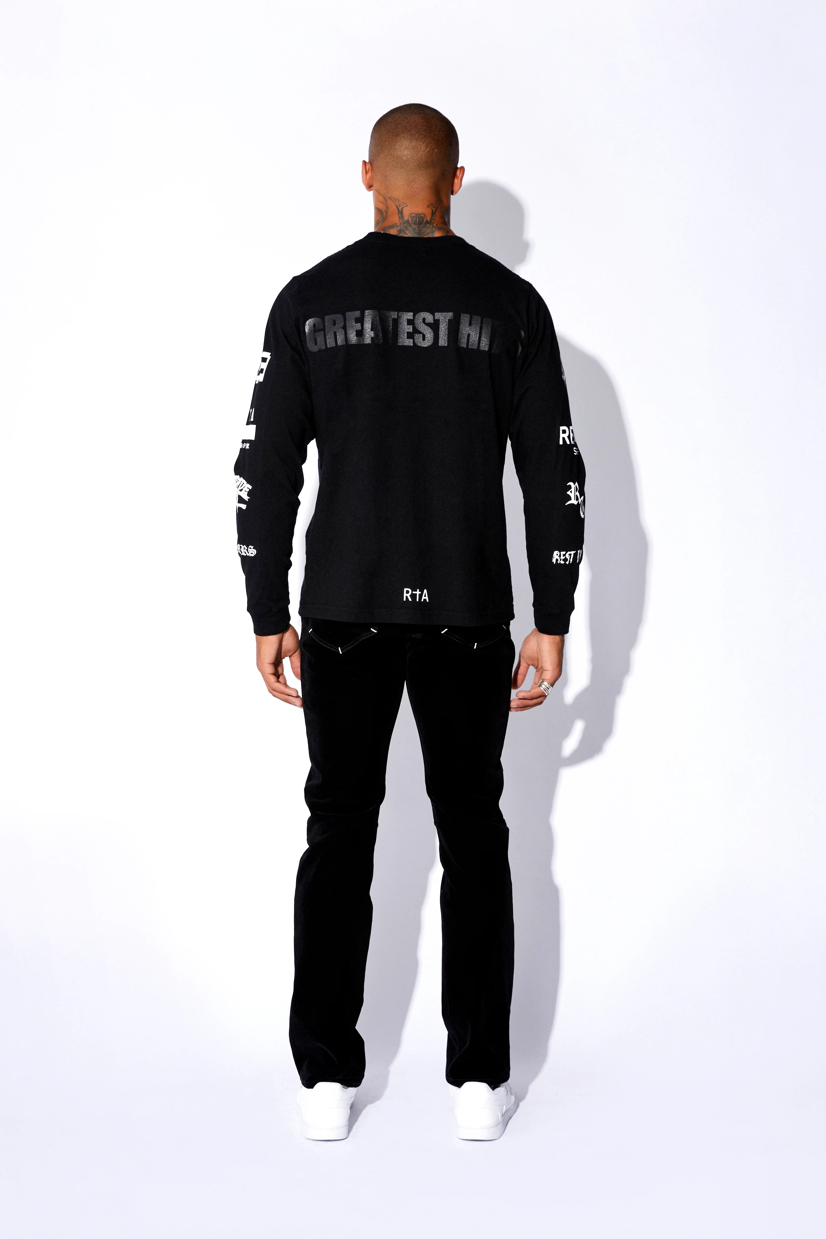 LONG SLEEVE TEE | BLACK GREATEST HITS - Image 6