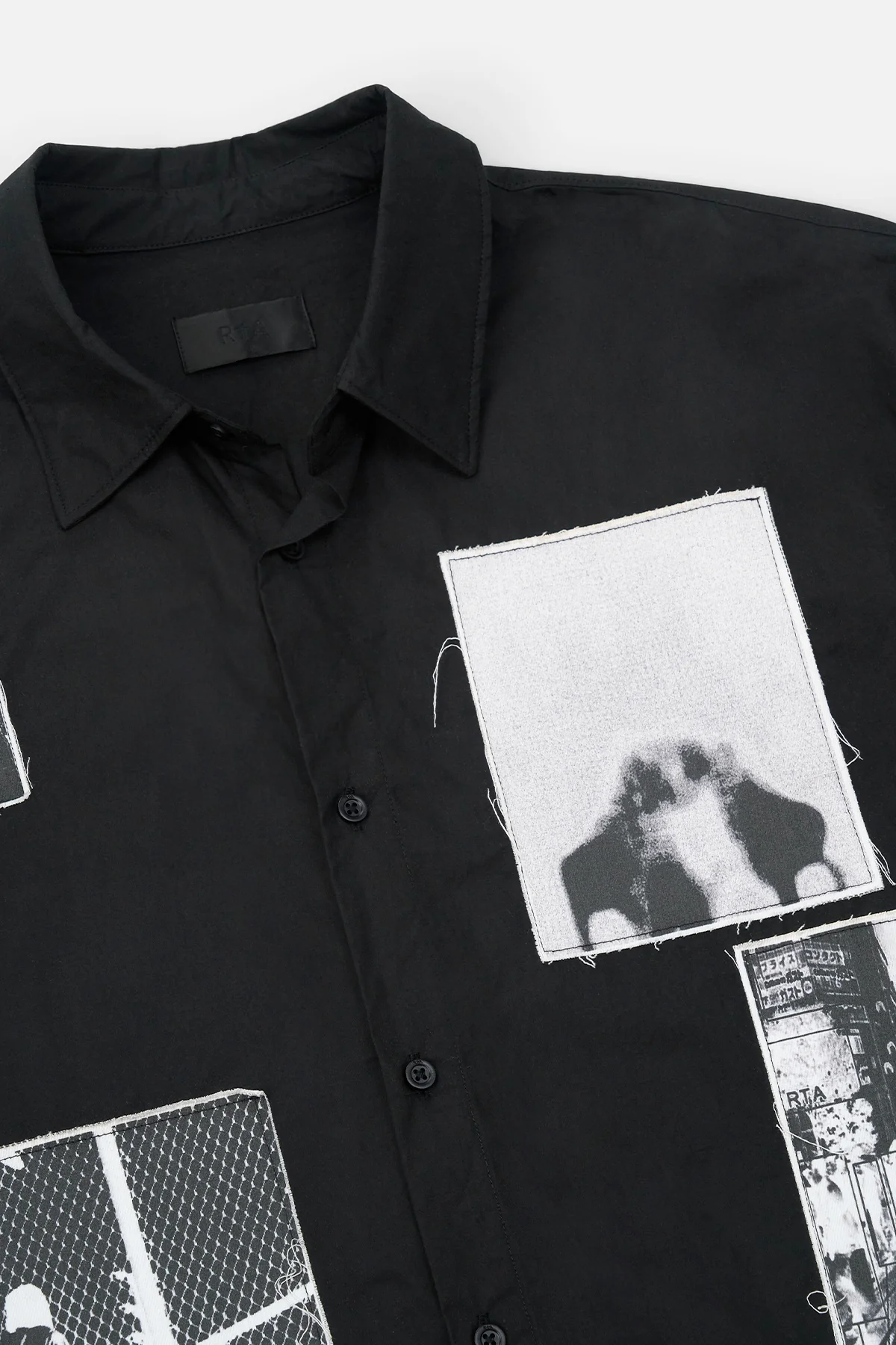 LOWELL SHIRT | BLACK VINTAGE PATCH - Image 3