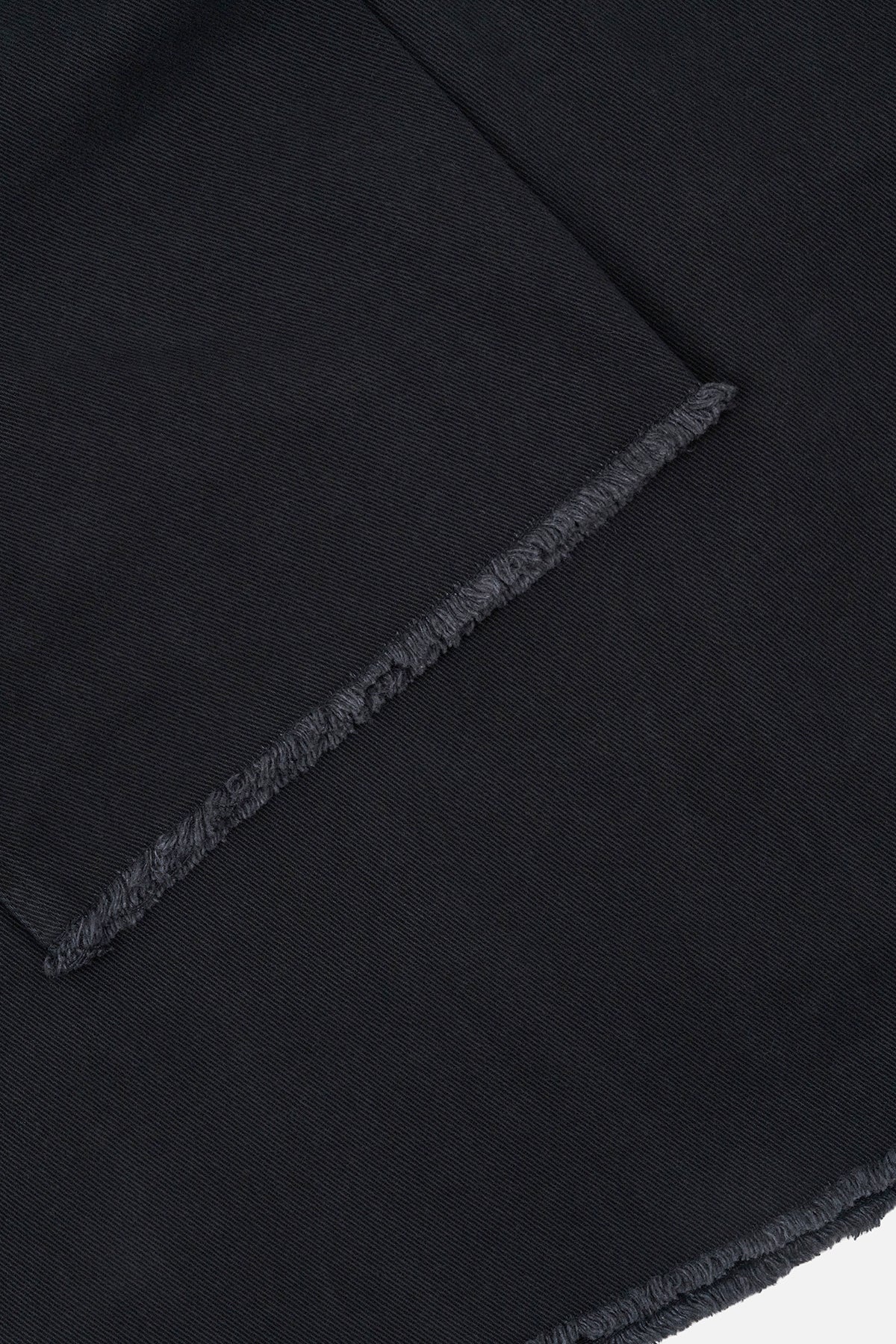LUCIANO CROPPED DENIM SHIRT | WASHED BLACK - Image 4