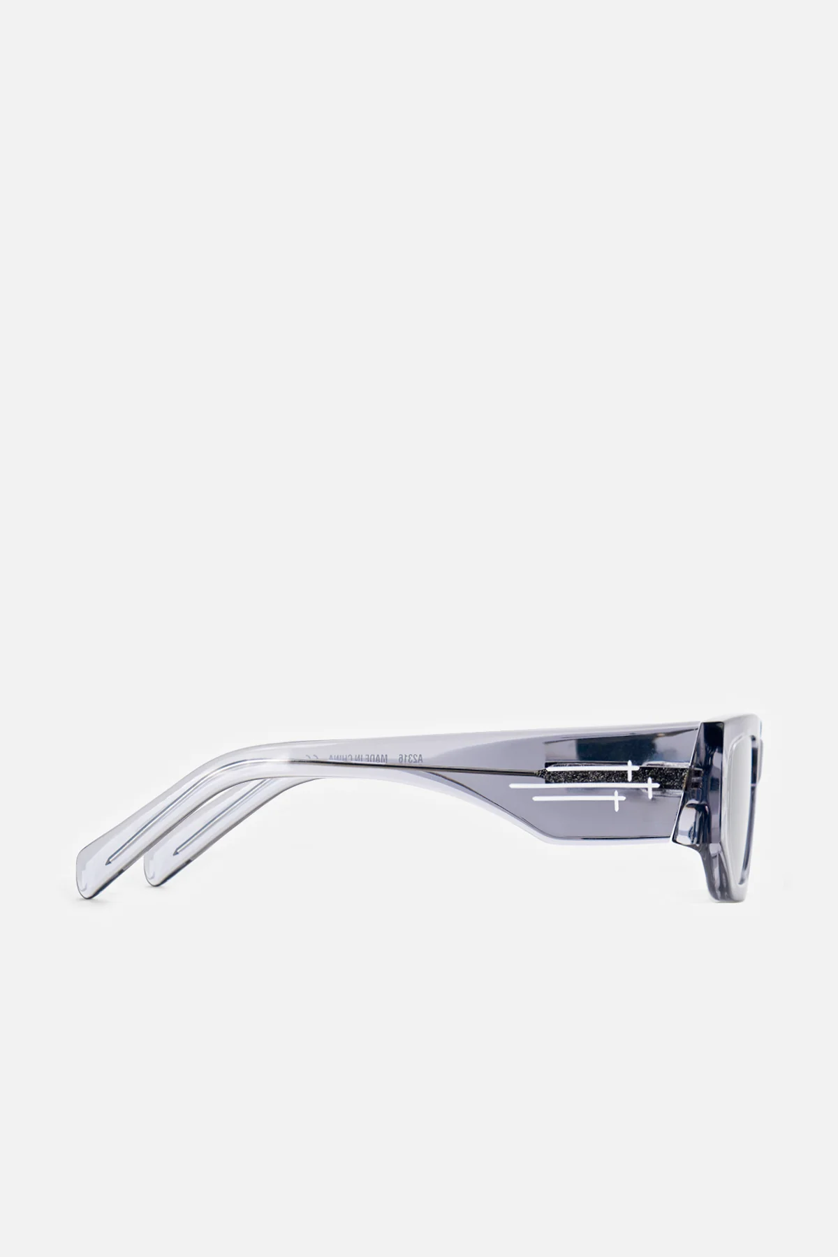 LUCIEN SUNGLASSES | LIGHT GREY - Image 3