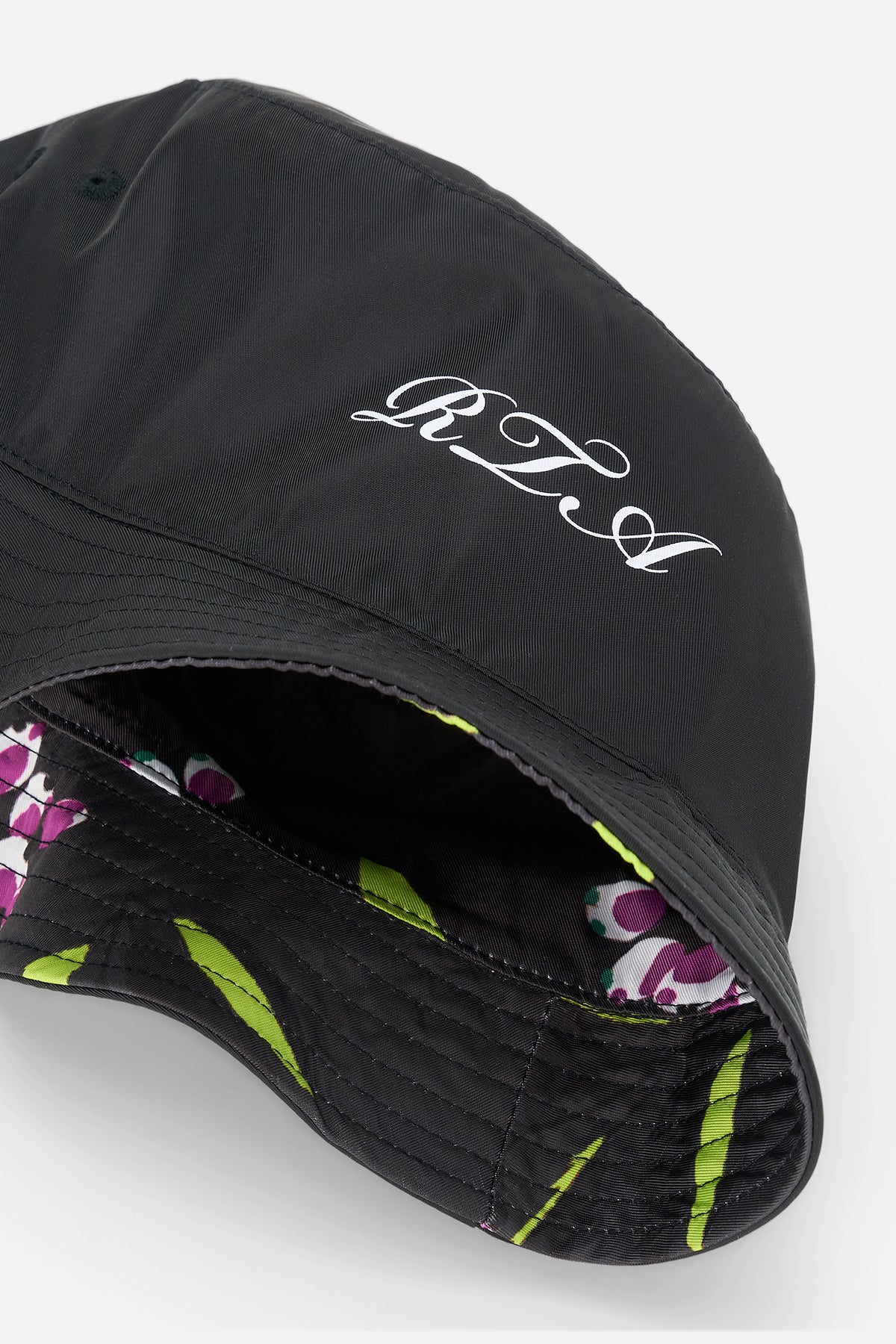 MARCUS BUCKET HAT | BLACK CURSIVE RTA - Image 6