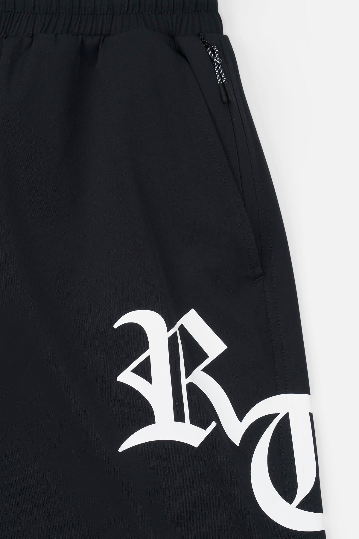 MARK SWIM TRUNK | BLACK OLD ENGLISH RTA - Image 4
