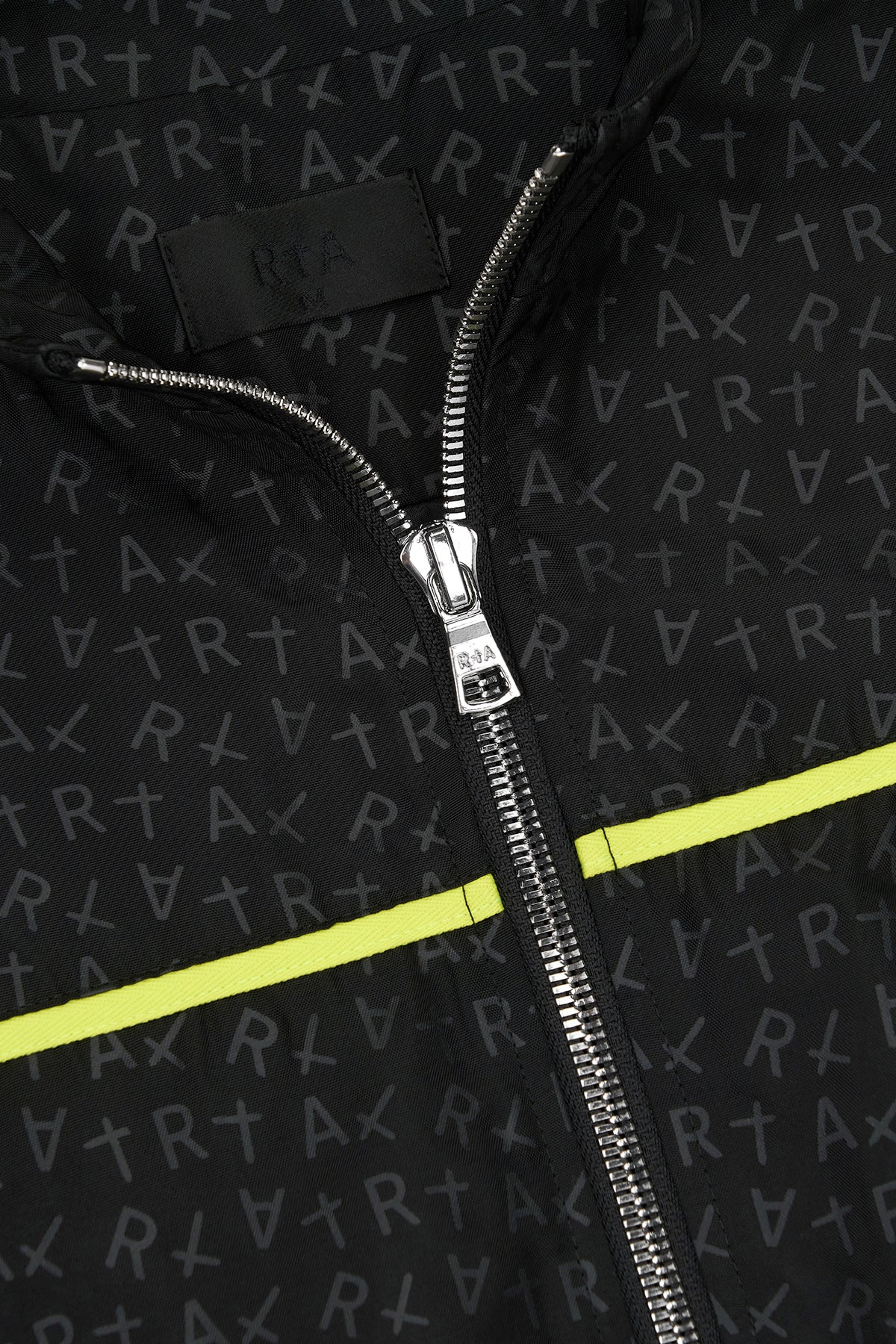 MELVIN TRACK JACKET | BLACK ALLOVER LOGO - Image 3